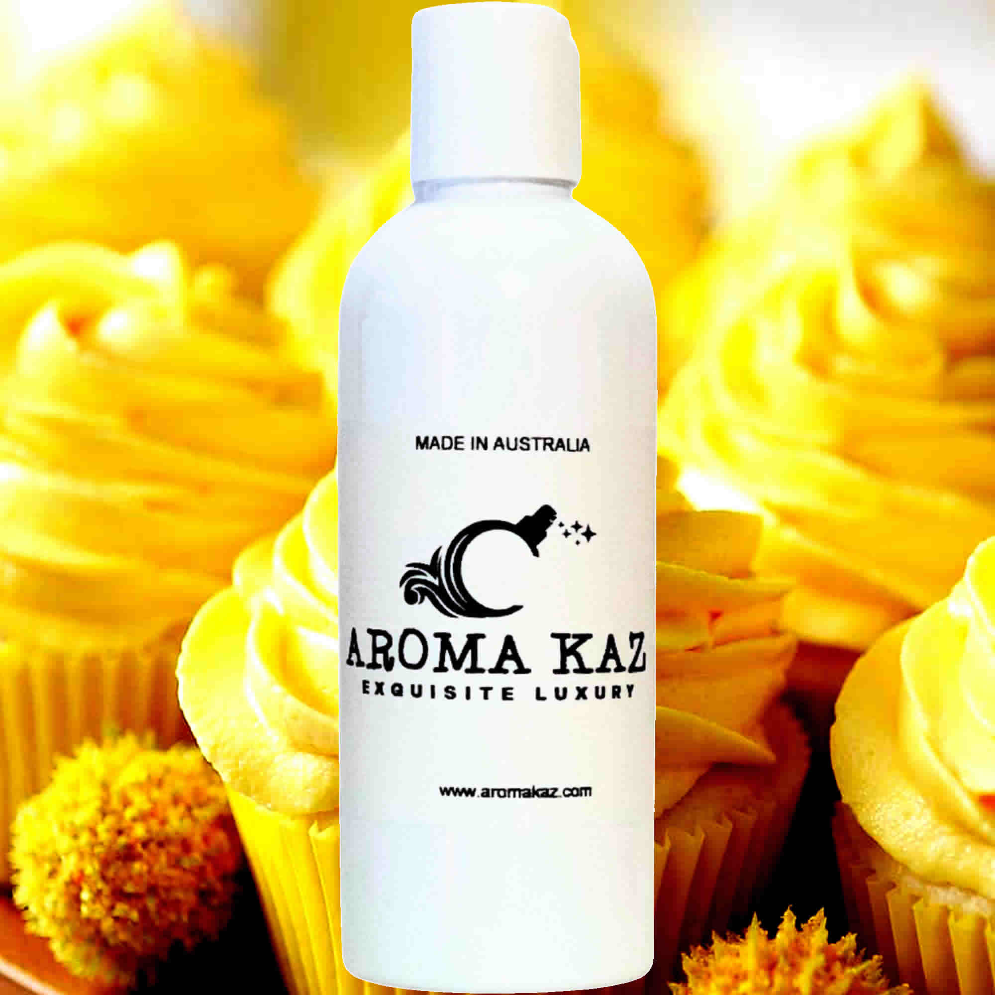 Lemon Cupcakes Bath/Body/Massage Oil Vegan Plant-Based Moisturiser