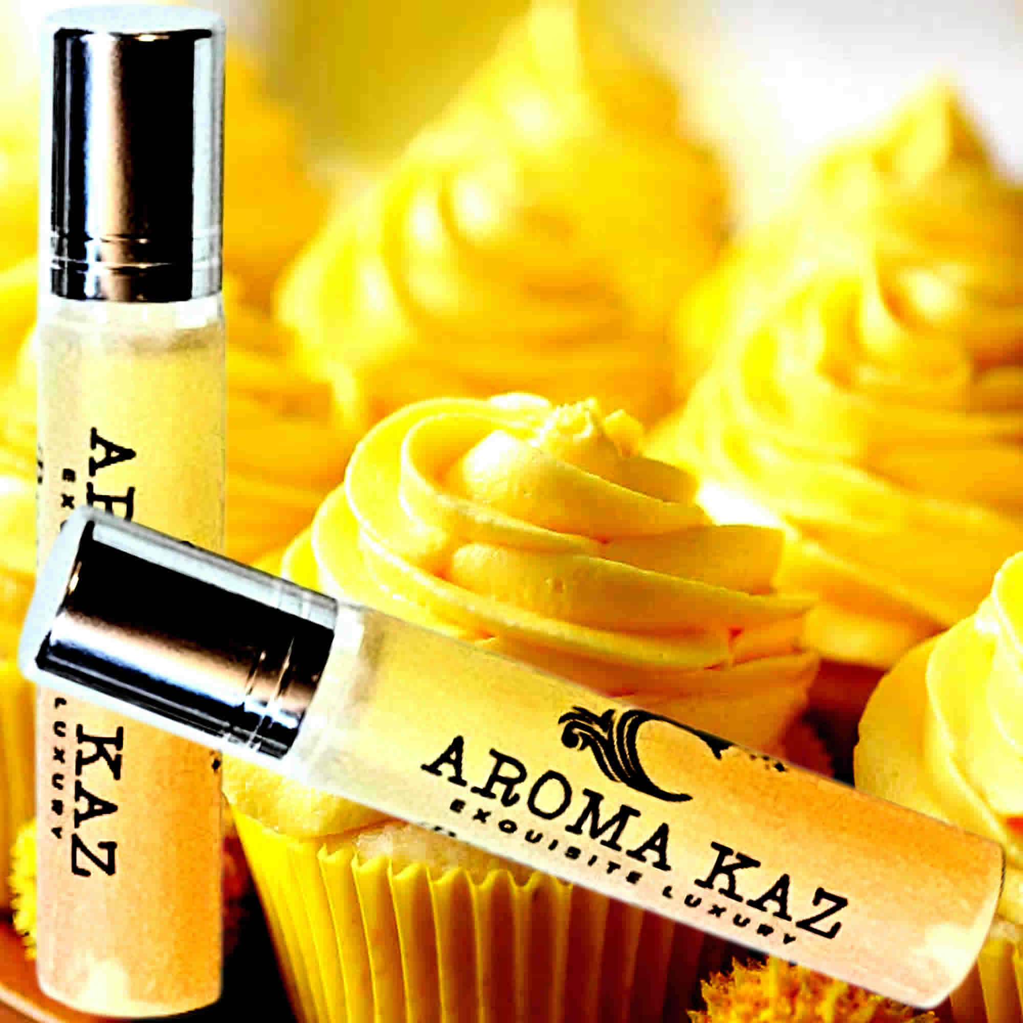 Lemon Cupcakes Roll-On Perfume Plant-Based Vegan Cruelty Free