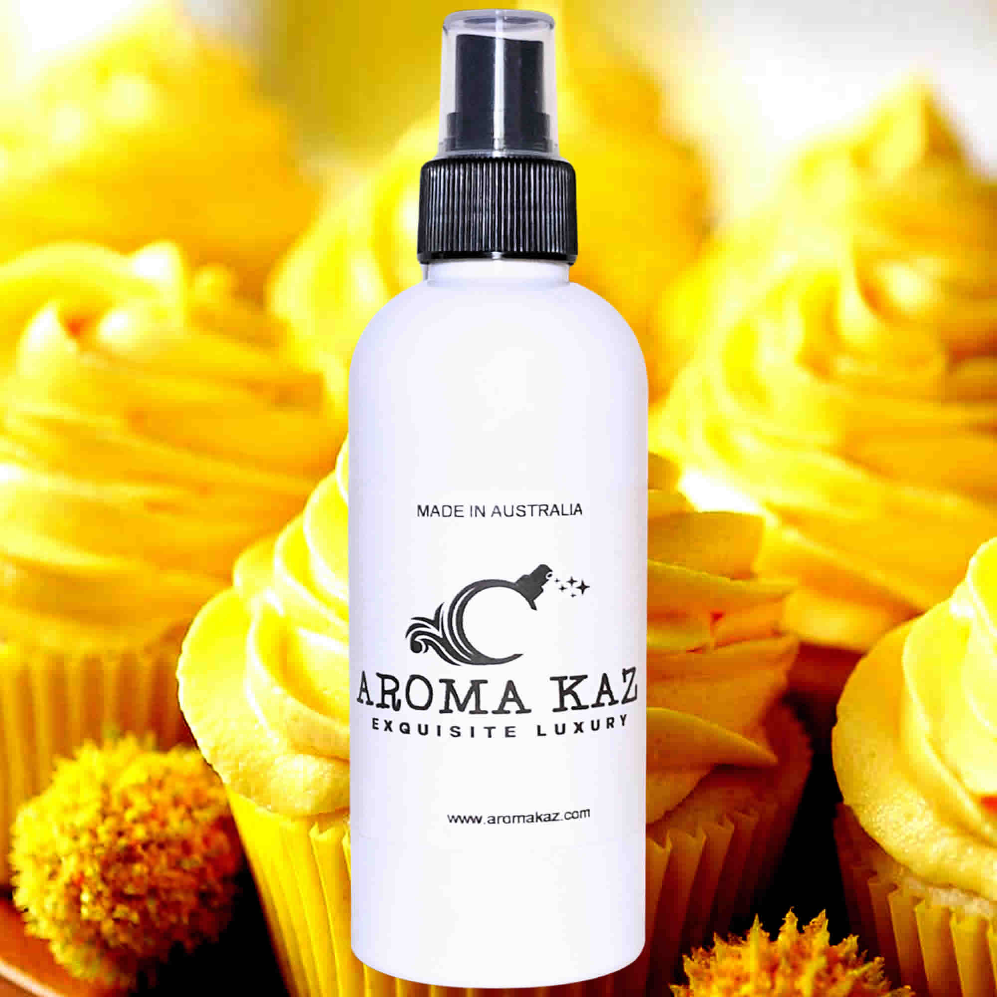 Lemon Cupcakes Room/Linen Spray Plant-Based Vegan Cruelty-Free Pet Safe