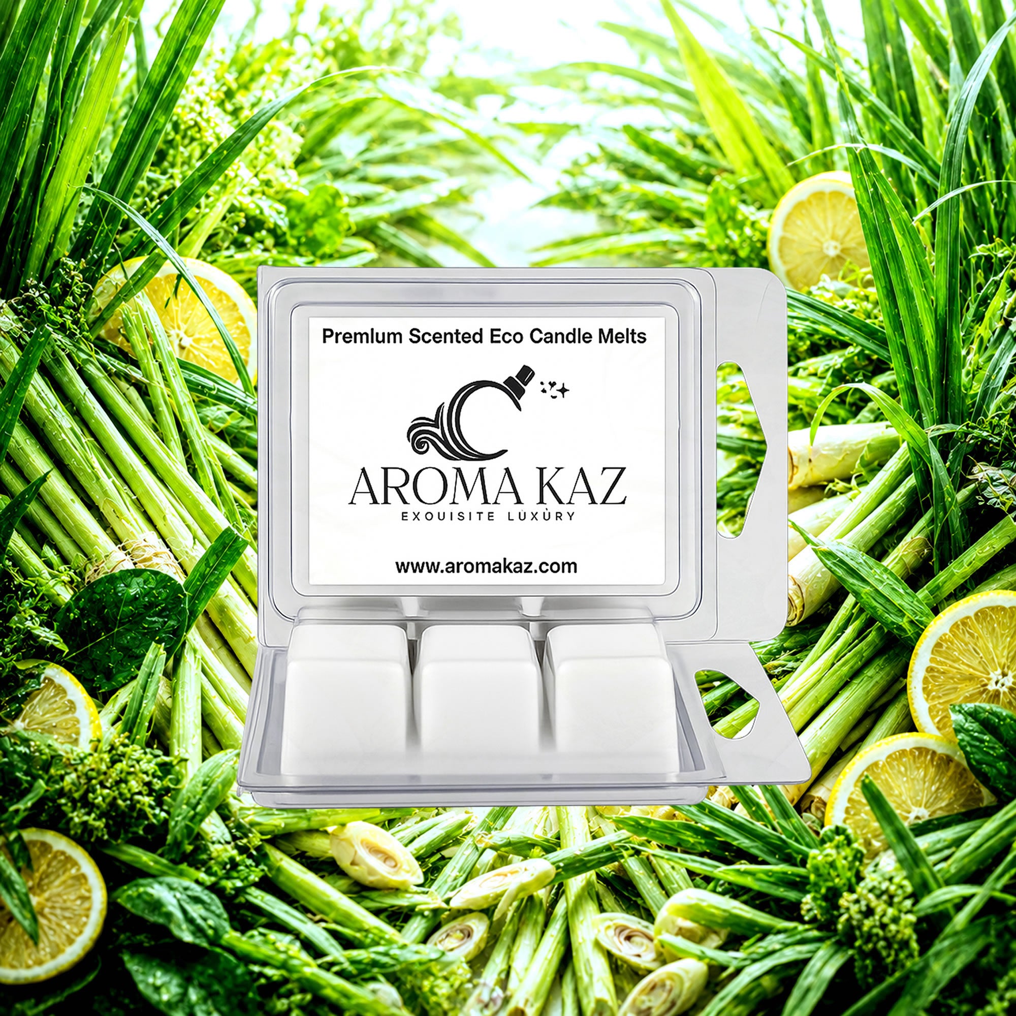 Lemongrass Citronella Soy Wax Melts Clam Pack