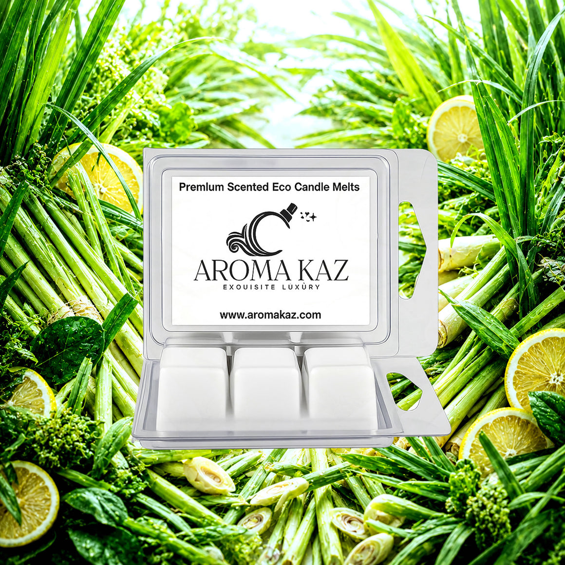 Lemongrass Citronella Soy Wax Melts Clam Pack