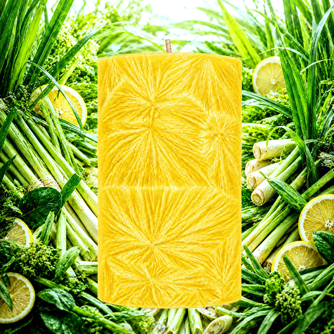 Lemongrass Citronella Pillar Candle