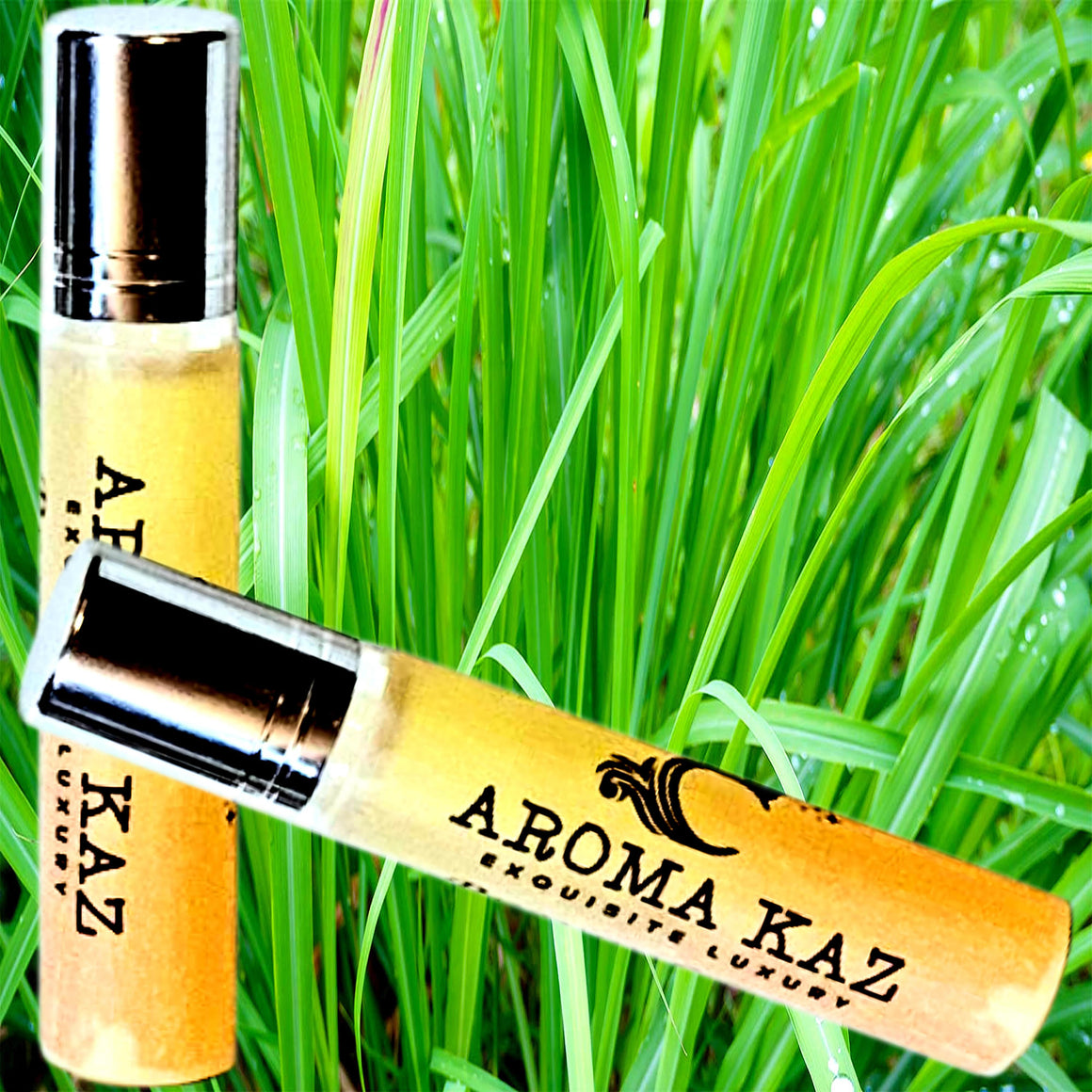 Lemongrass Citronella Fragrance Roll On – vegan, cruelty-free perfume roll on featuring citrus lemongrass and crisp citronella, handmade in Australia.