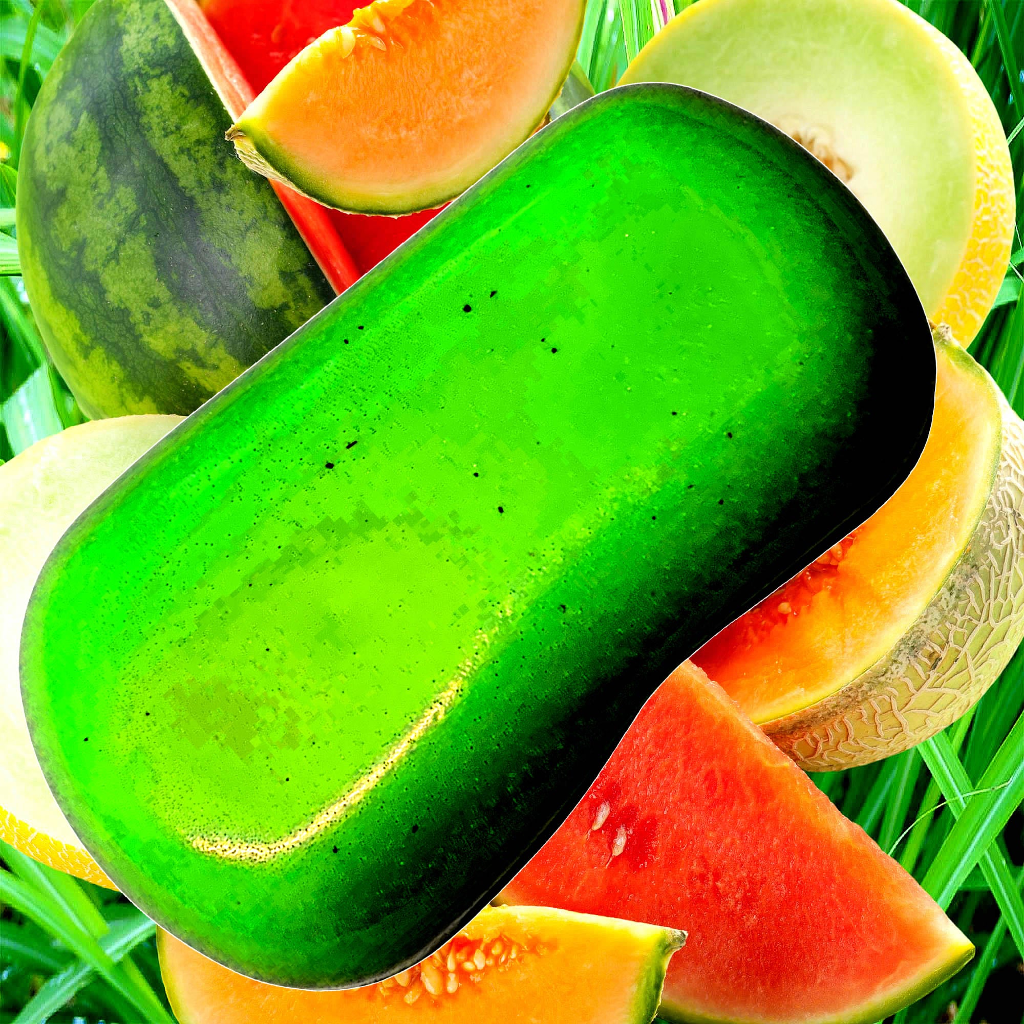 Lemongrass & Wild Melons Vegan Soap Bars Plant-Based Cruelty-Free Handcrafted