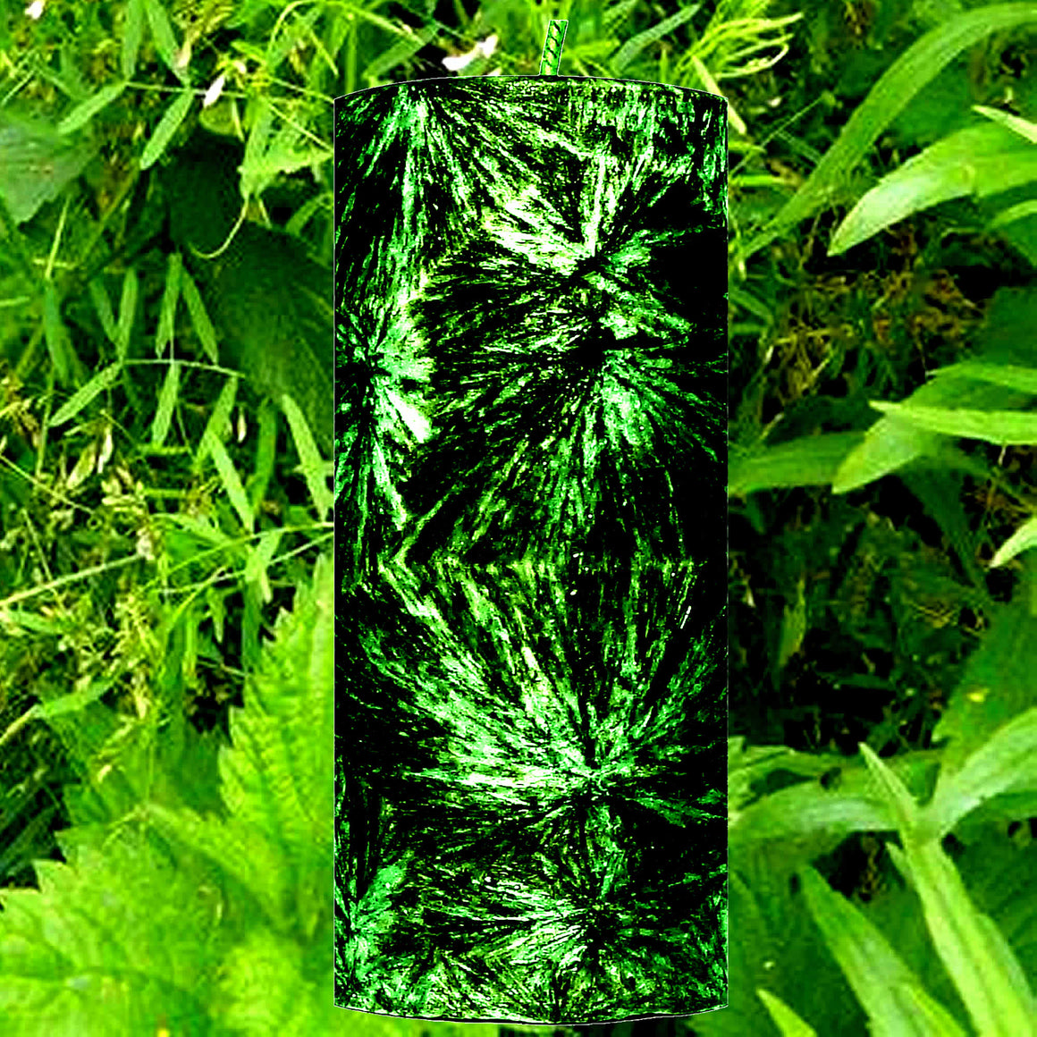 Lemongrass & Wild Mint Pillar Candle – Plant-Based, Eco-Friendly, Vegan, Cruelty Free