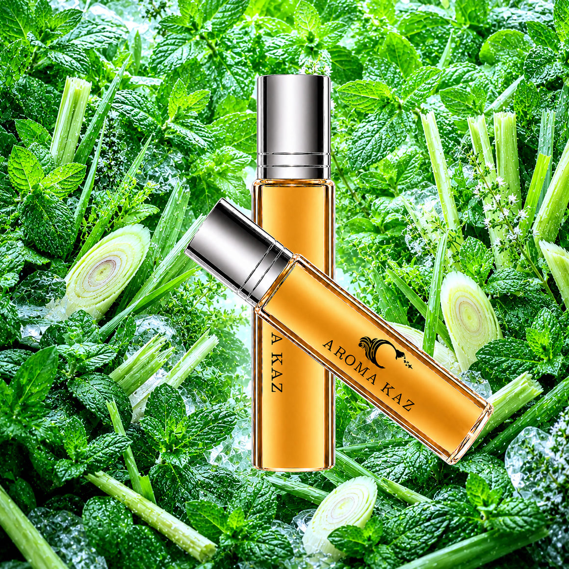 Lemongrass & Wild Mint Fragrance Oil Roll-On