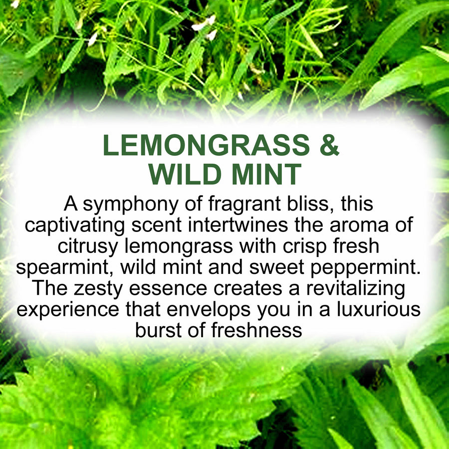 Lemongrass & Wild Mint Body & Hand Cream Vegan Cruelty-Free Moisturiser