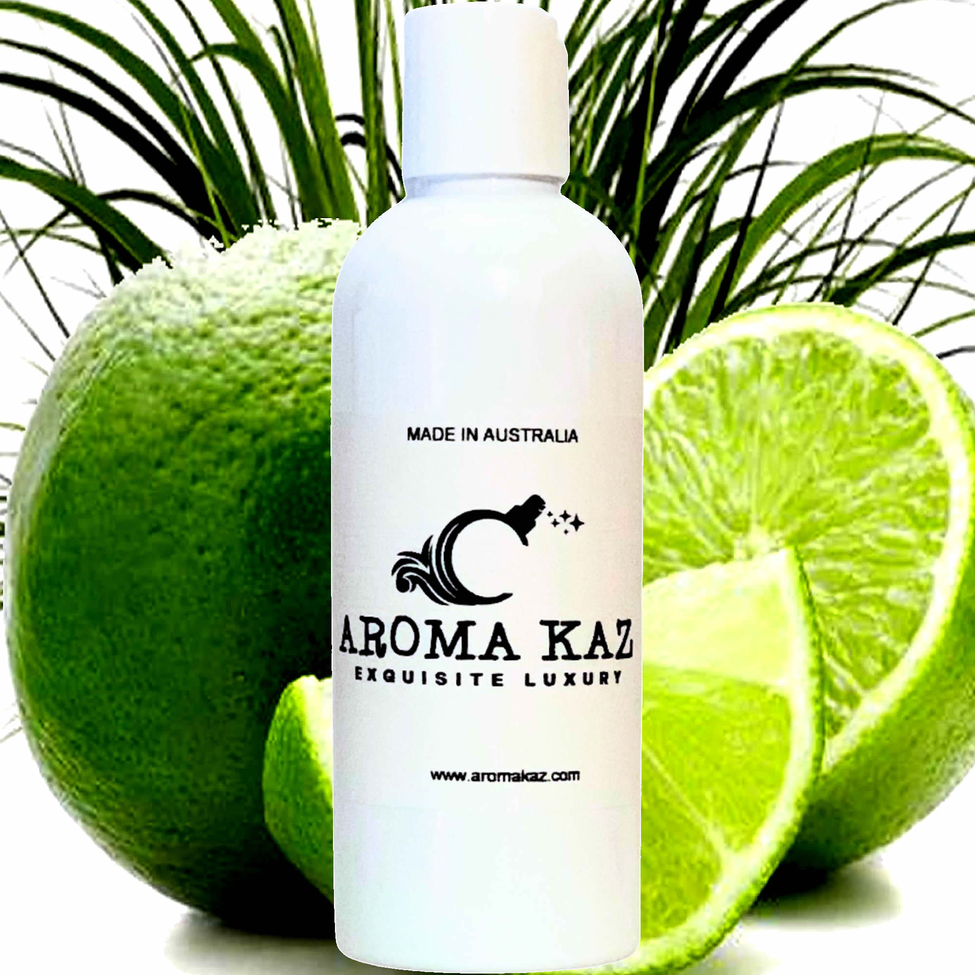 Lemongrass & Limes Bath/Body/Massage Oil Vegan Plant-Based Moisturiser