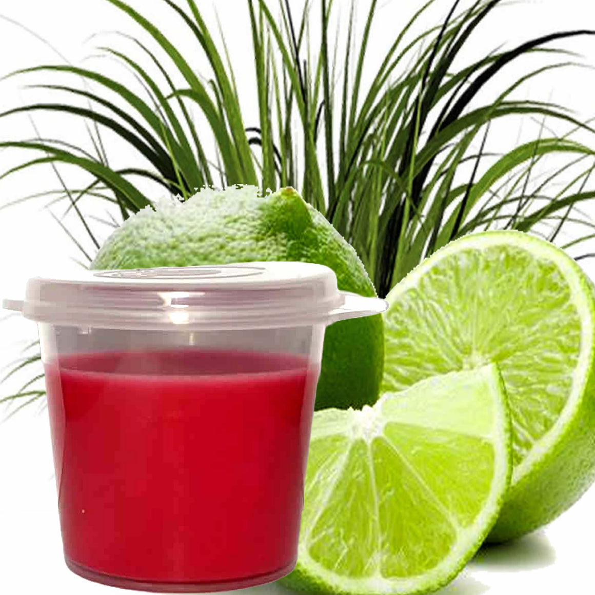 Lemongrass & Limes Eco Soy Shot Pot Candle Melts