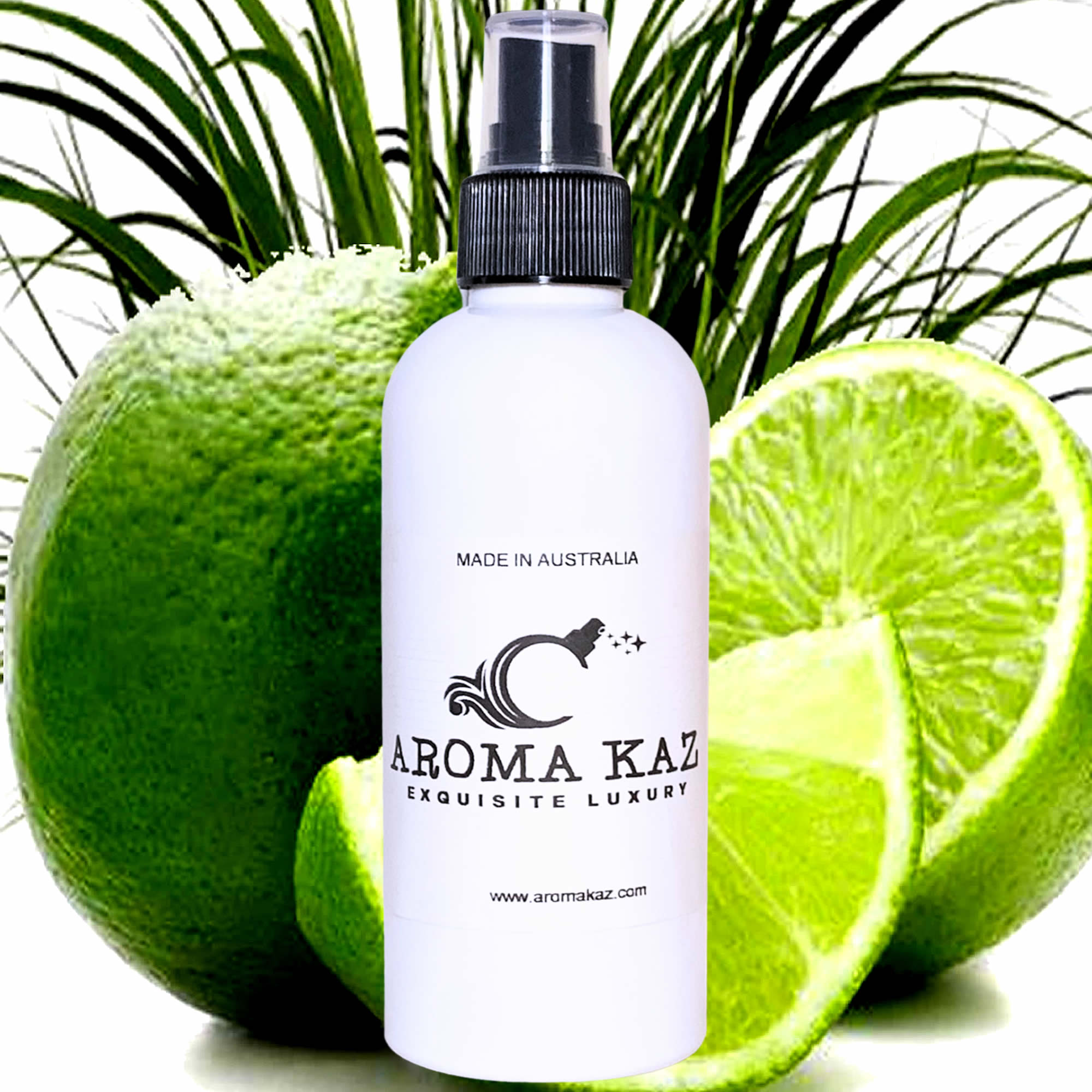 Lemongrass & Limes Car Air Freshener Spray – Plant-Based, Vegan, Cruelty-Free & Pet Safe