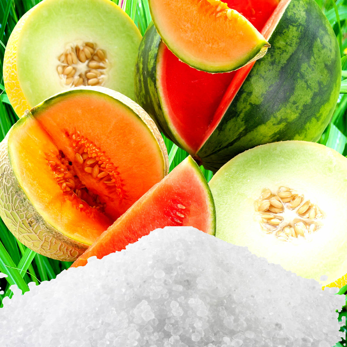 Lemongrass & Wild Melons Vegan bath salts and bath soak crystals, cruelty-free and made in Australia. Highly scented, suitable for women and men. Perfect relaxation gift for him or her.