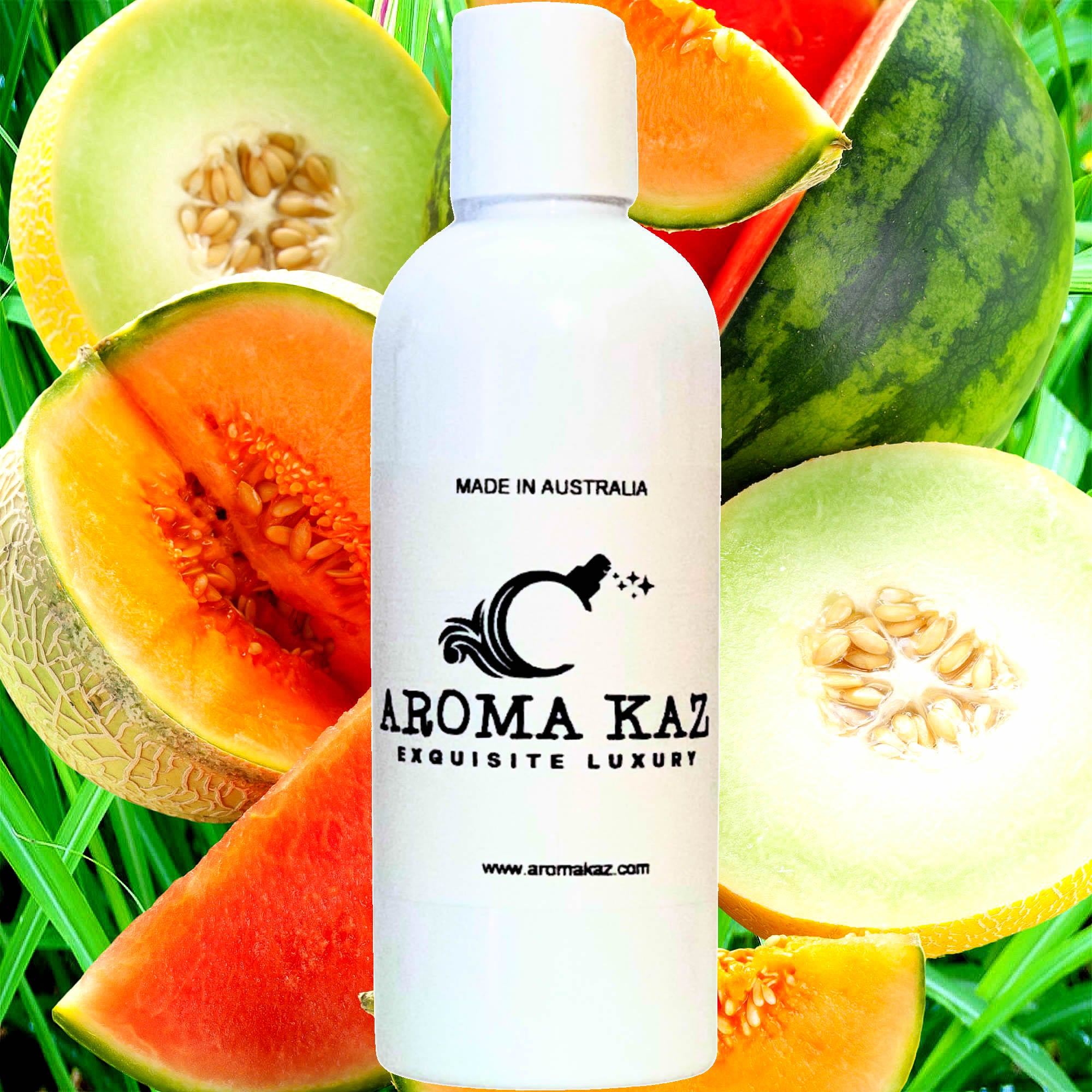 Lemongrass & Wild Melons Bath/Body/Massage Oil Vegan Plant-Based Moisturiser