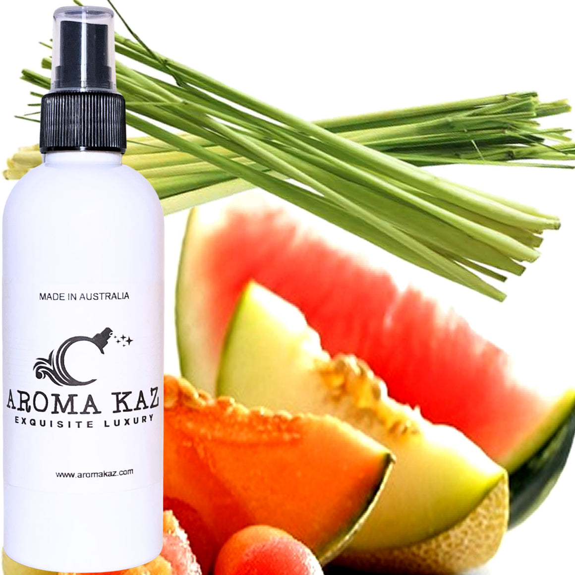 Lemongrass & Wild Melons Room Linen Spray Air Freshener Deodorizer