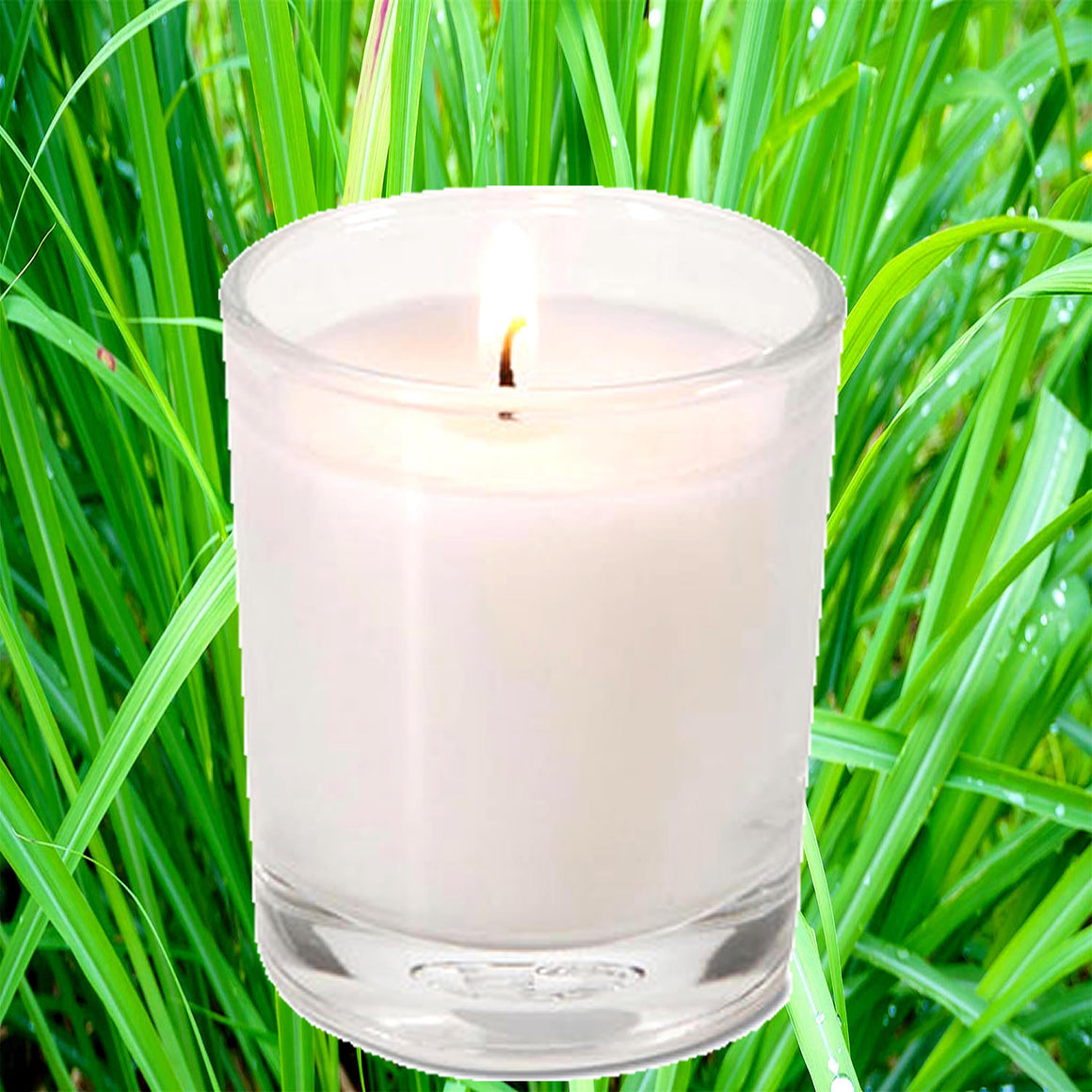 Lemongrass Citronella Eco Soy Votive Candles – Clean Burn, Plant-Based, Vegan & Pet Safe