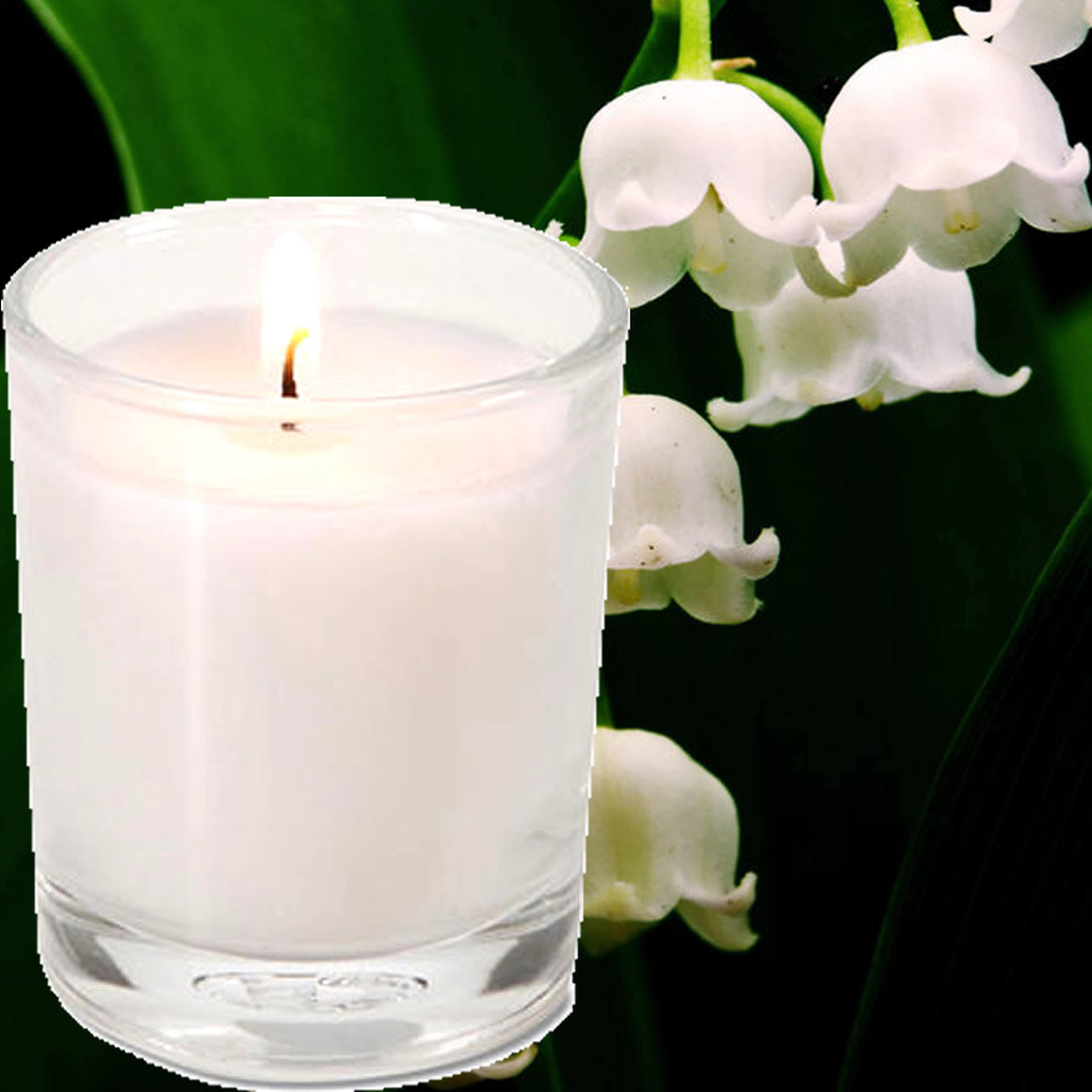 Lily Of The Valley Scented Eco Soy Votive Candles Hand Poured