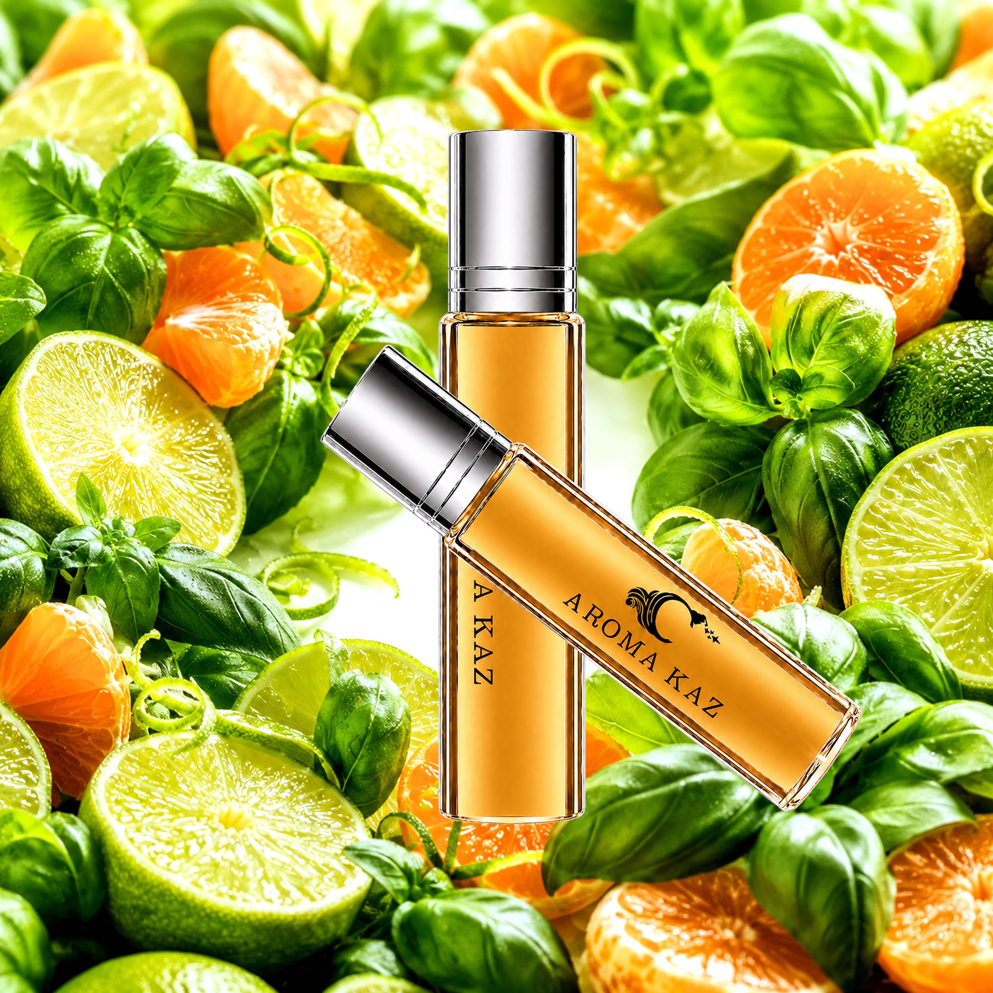 Lime Basil Mandarin Fragrance Oil Roll-On
