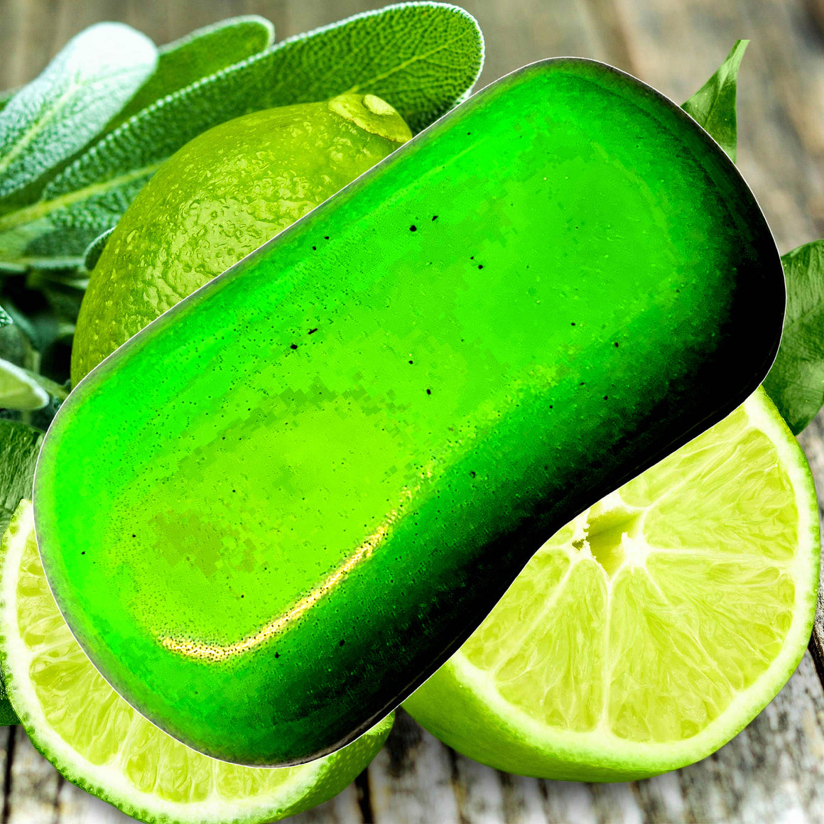 Lime Infusion No 5 Vegan Soap Bars Plant-Based Cruelty-Free Handcrafted