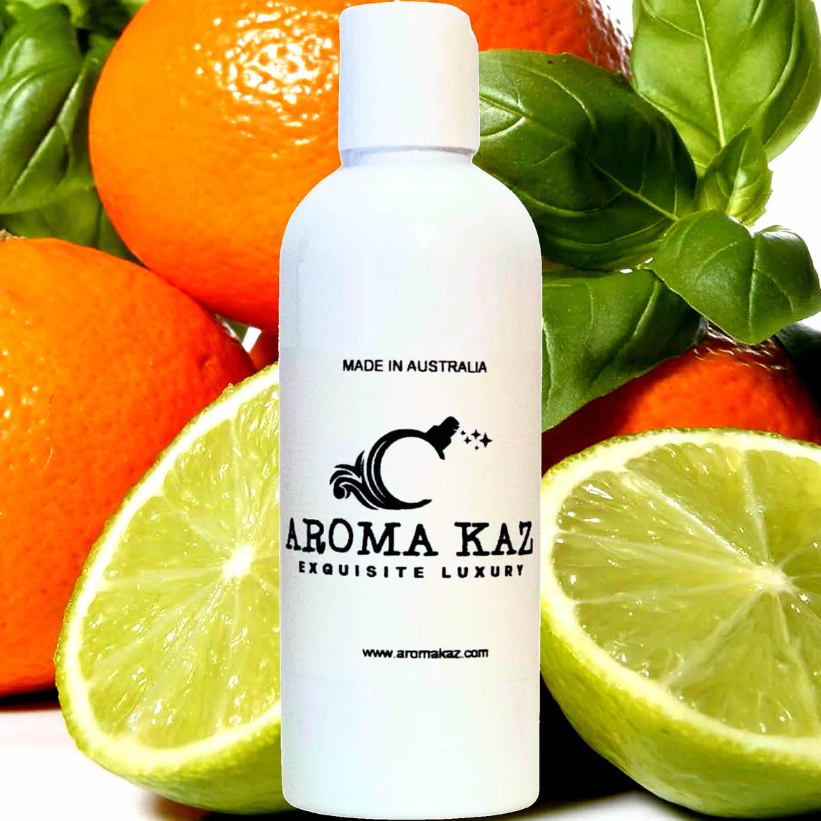 Lime Basil Mandarin Bath/Body/Massage Oil Vegan Plant-Based Moisturiser