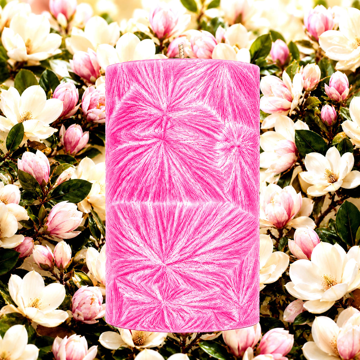 Magnolia Pillar Candle