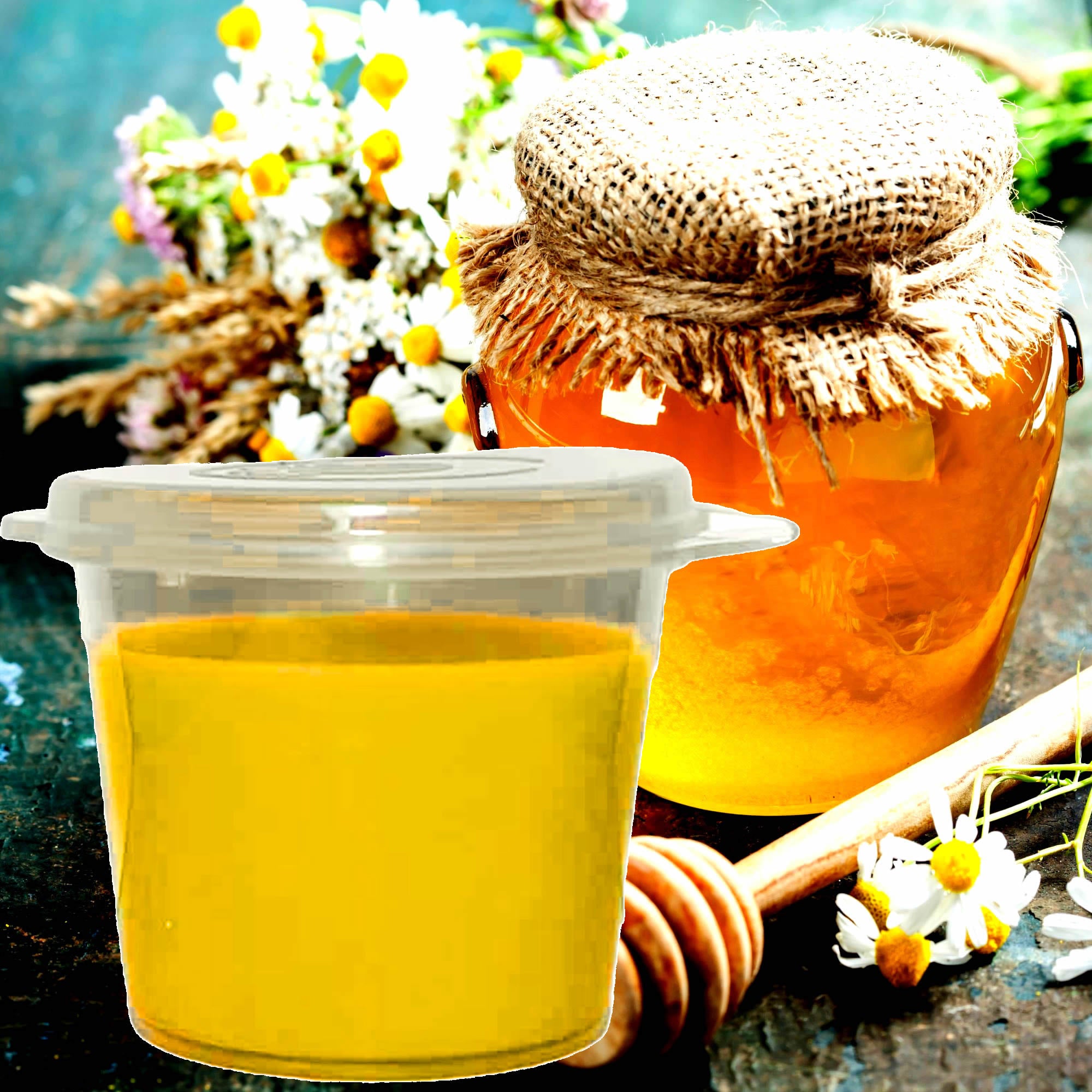 Manuka Honey eco soy wax melts – vegan, cruelty-free featuring warm sweet manuka honey aroma, handmade in Australia.