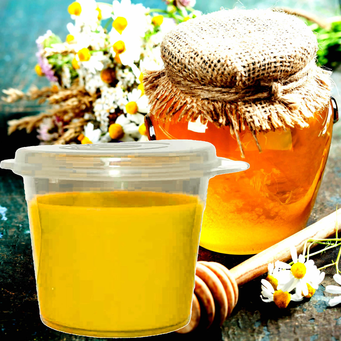 Manuka Honey eco soy wax melts – vegan, cruelty-free featuring warm sweet manuka honey aroma, handmade in Australia.