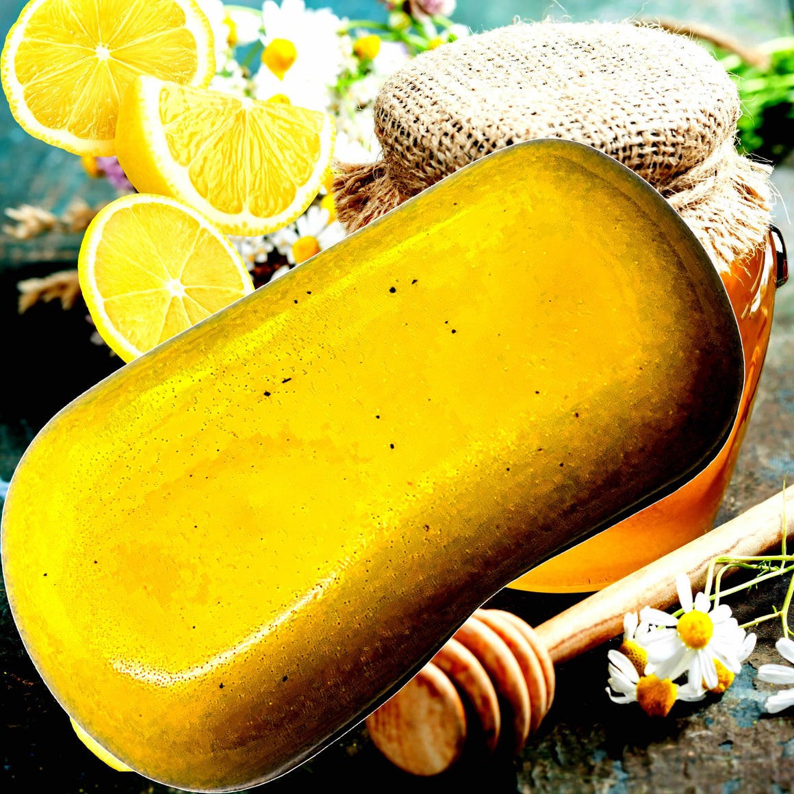 Manuka Honey & Lemon Vegan Soap Bars Plant-Based Cruelty-Free Handcrafted