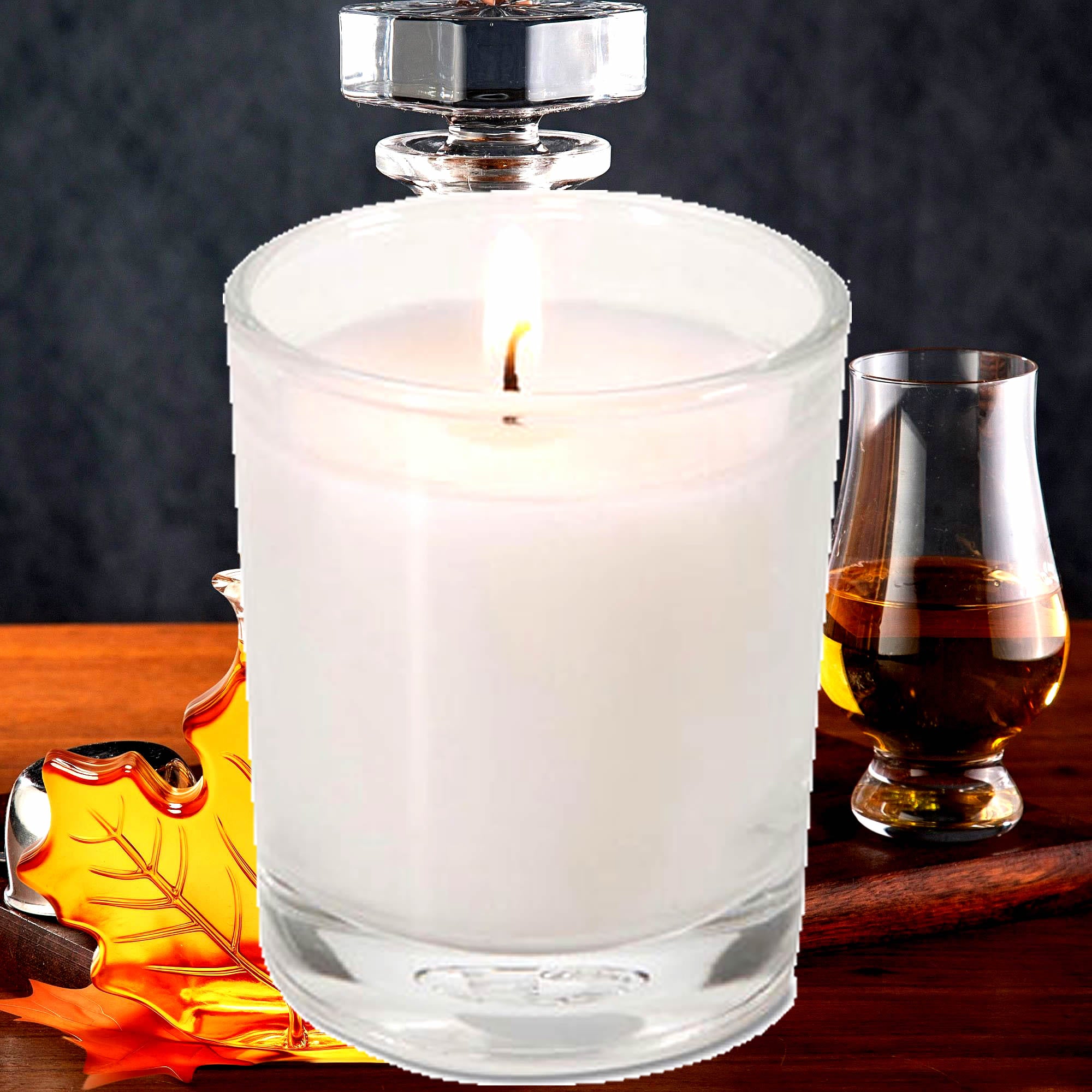 Maple Bourbon Eco Soy Votive Candles – Clean Burn, Plant-Based, Vegan & Pet Safe