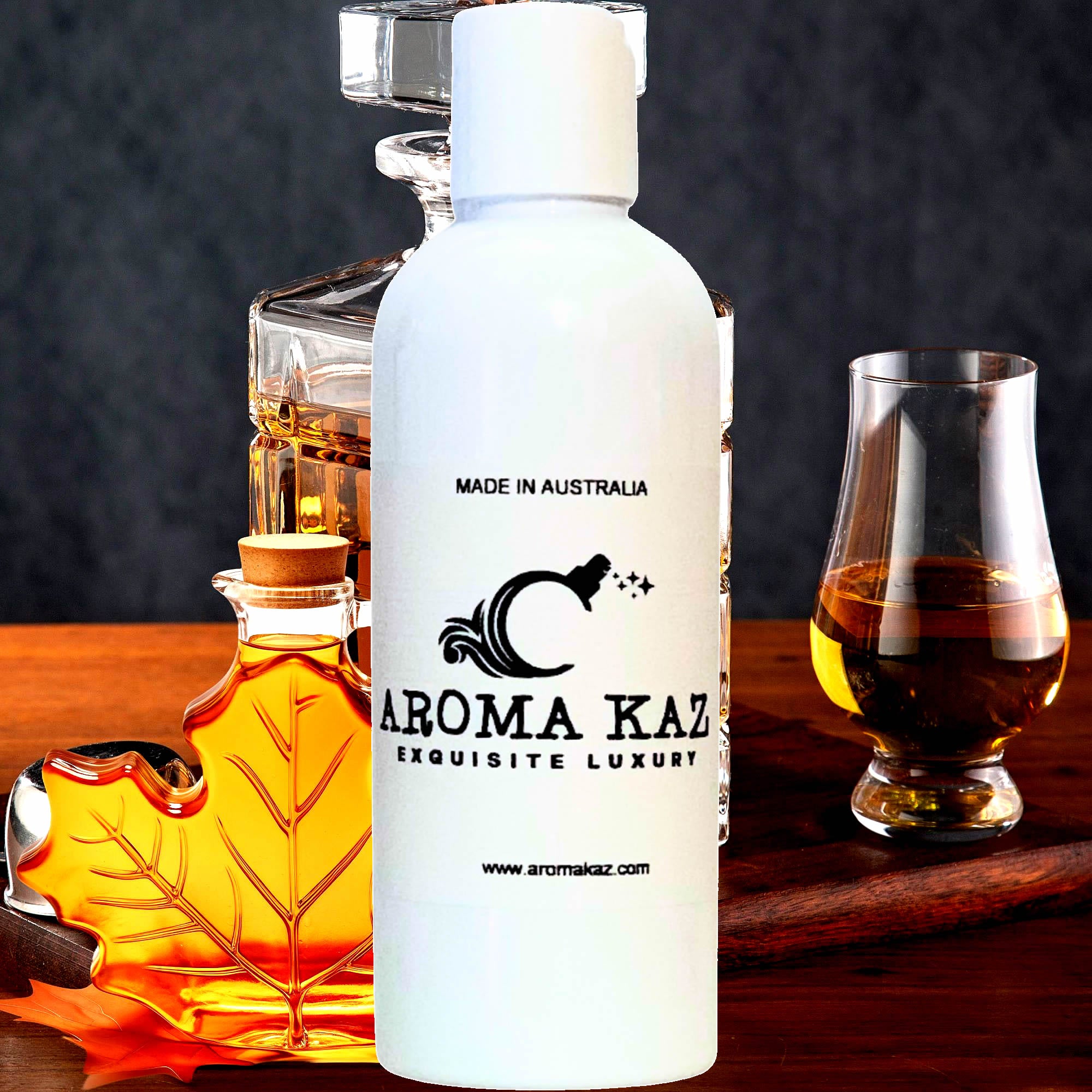 Maple Bourbon Bath/Body/Massage Oil Vegan Plant-Based Moisturiser