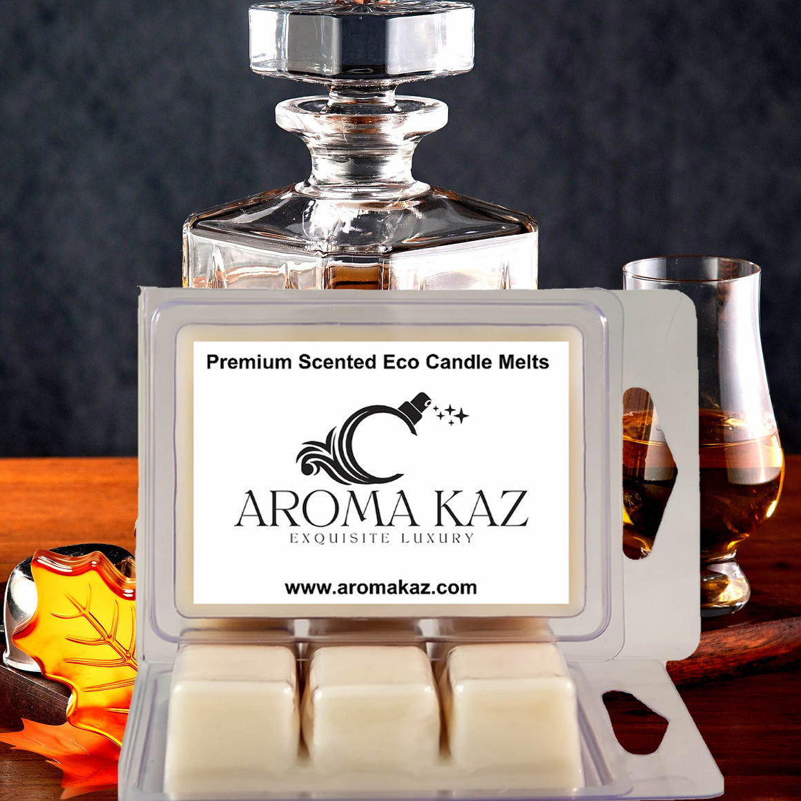 Maple Bourbon Soy Wax Melts – Hand-Poured, Plant-Based & Vegan