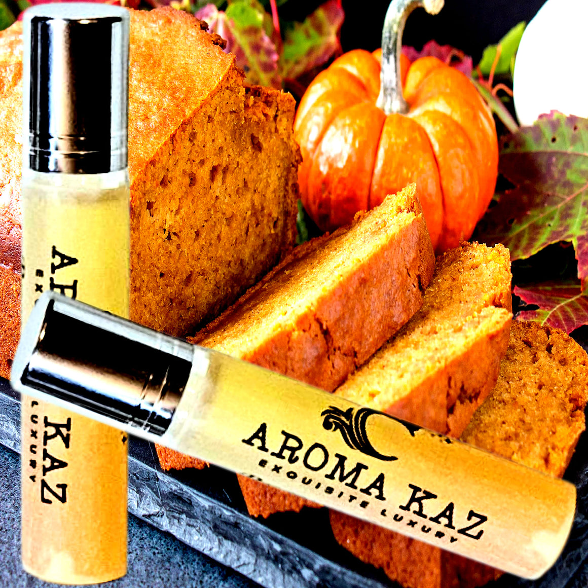 Maple Pumpkin Bread Roll-On Fragrance Plant-Based Vegan Cruelty Free