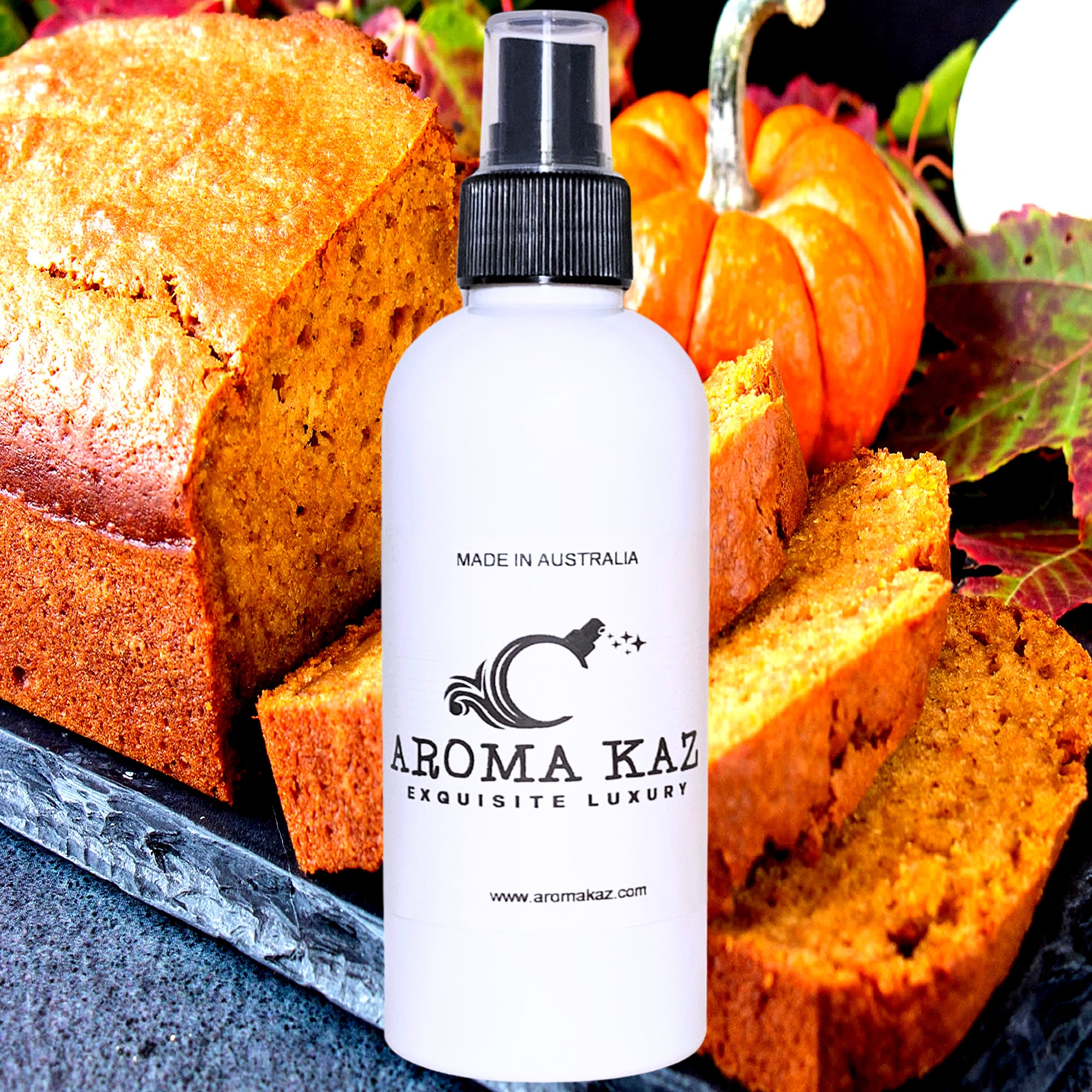 Maple Pumpkin Bread Room/Linen Spray Plant-Based Vegan Cruelty-Free Pet Safe