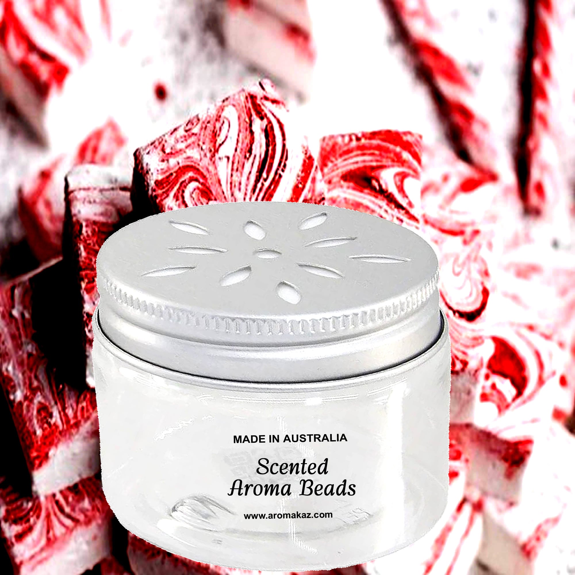 Marshmallow Mint Air Freshener Aroma Beads - Room, Car, Pantry, Pet Areas, Linen