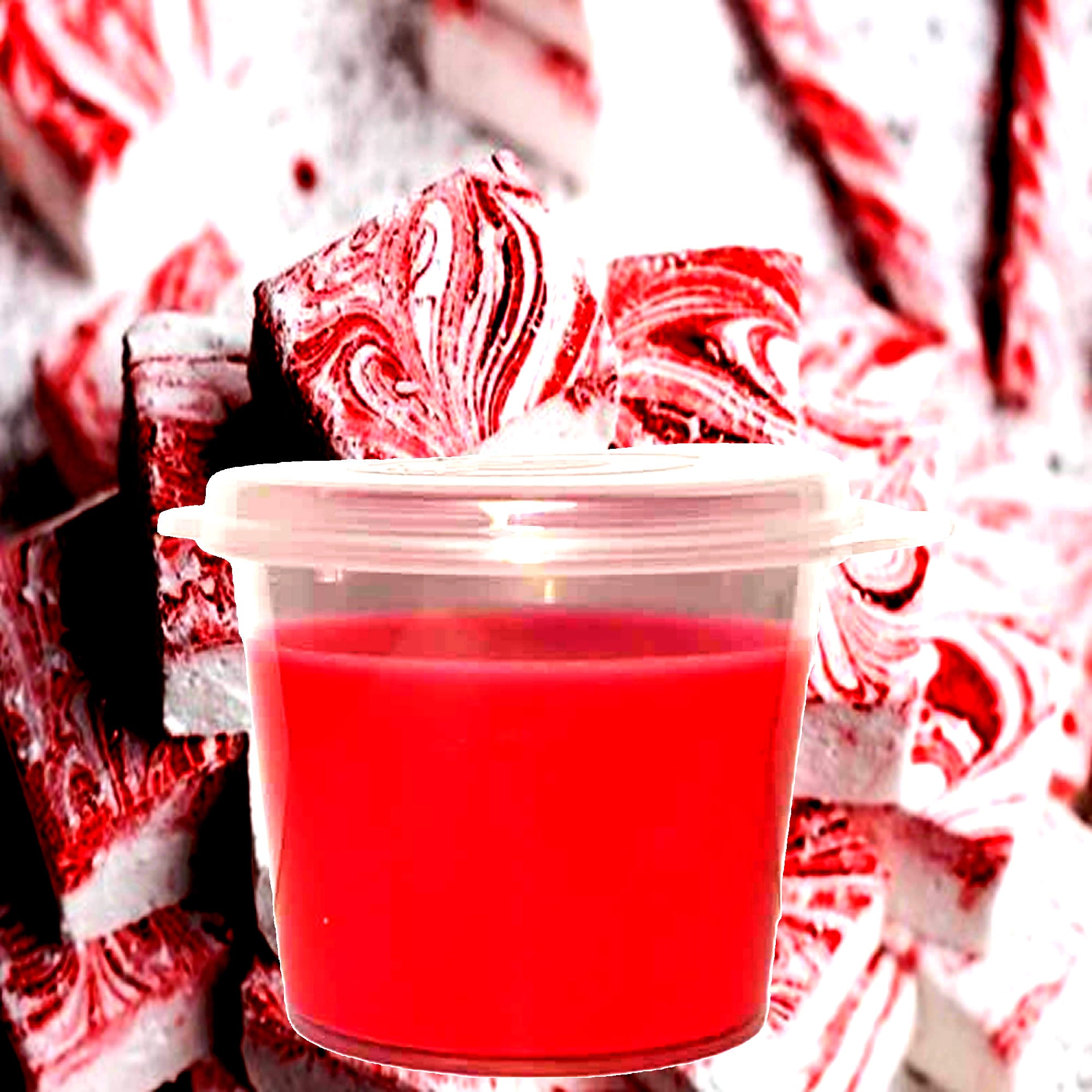 Marshmallow Mint eco soy wax melts – vegan, cruelty-free featuring fluffy marshmallow and delicious peppermint sweetness, handmade in Australia.