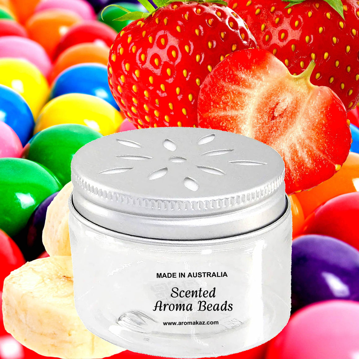 Monkey Farts Air Freshener Aroma Beads - Room, Car, Pantry, Pet Areas, Linen