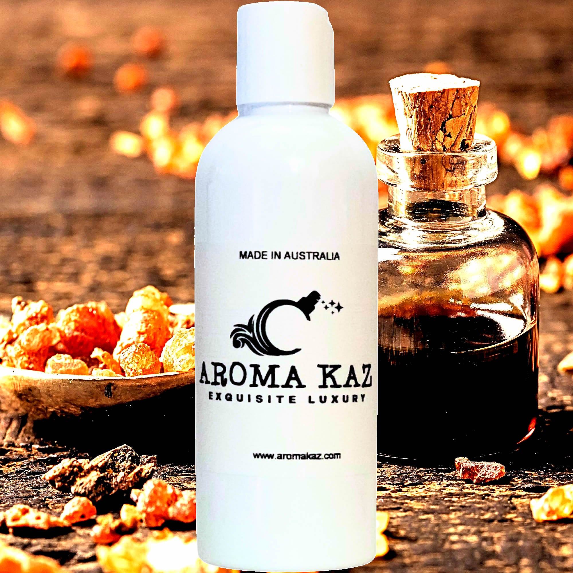 Moroccan Amber & Myrrh Body Wash/Shower Gel/Bubble Bath Plant Based Vegan Cruelty Free