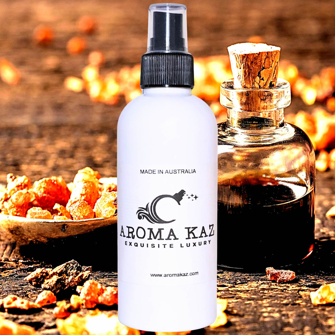 Moroccan Amber & Myrrh Room/Linen Spray Plant-Based Vegan Cruelty-Free Pet Safe