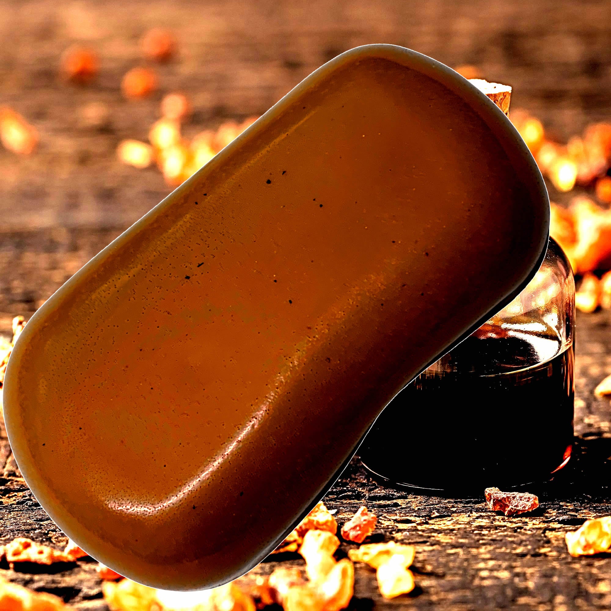 Moroccan Amber & Myrrh Vegan Soap Bars Plant-Based Cruelty-Free Handcrafted