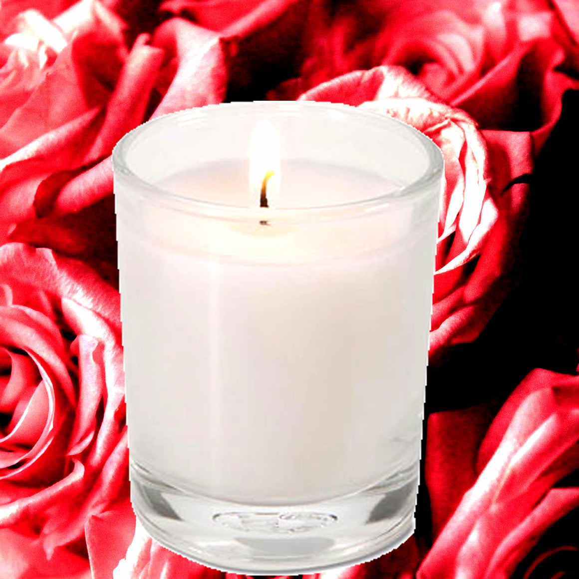 Moroccan Roses Eco Soy Votive Candles – Clean Burn, Plant-Based, Vegan & Pet Safe