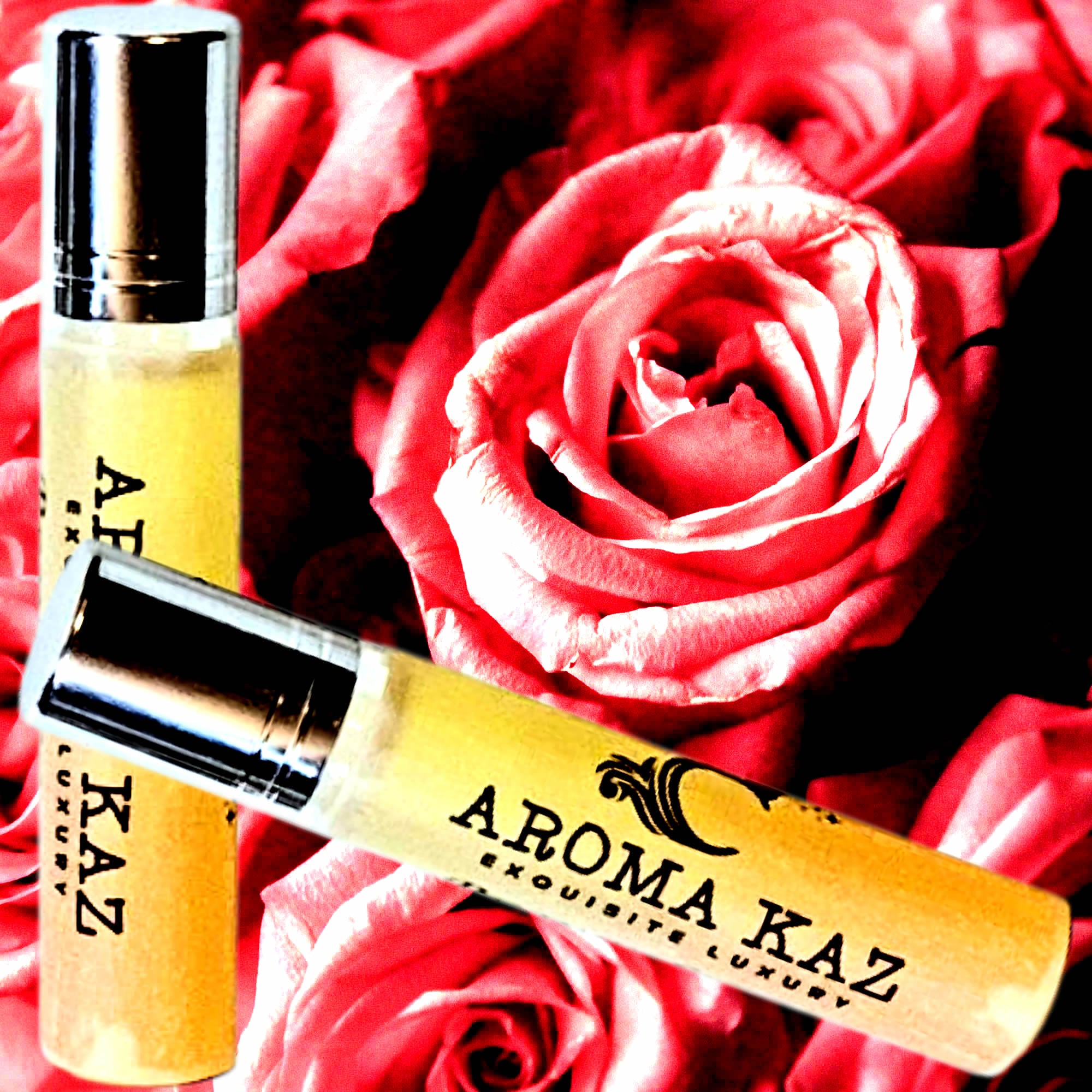 Moroccan Roses Roll-On Perfume Plant-Based Vegan Cruelty Free