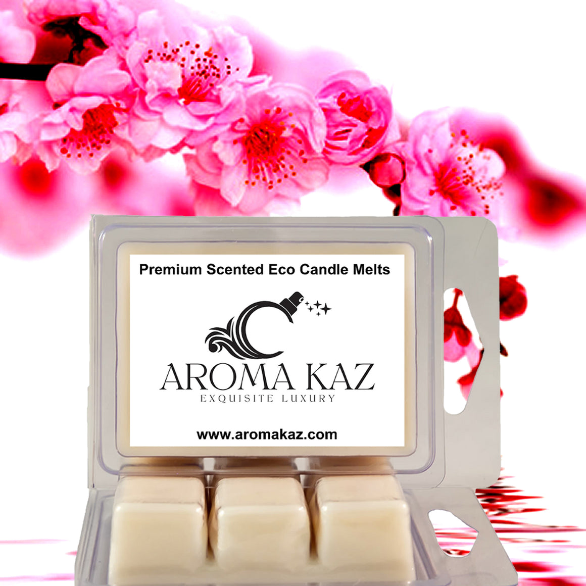 Musk Cherry Blossoms Candle Wax Melts - Clams
