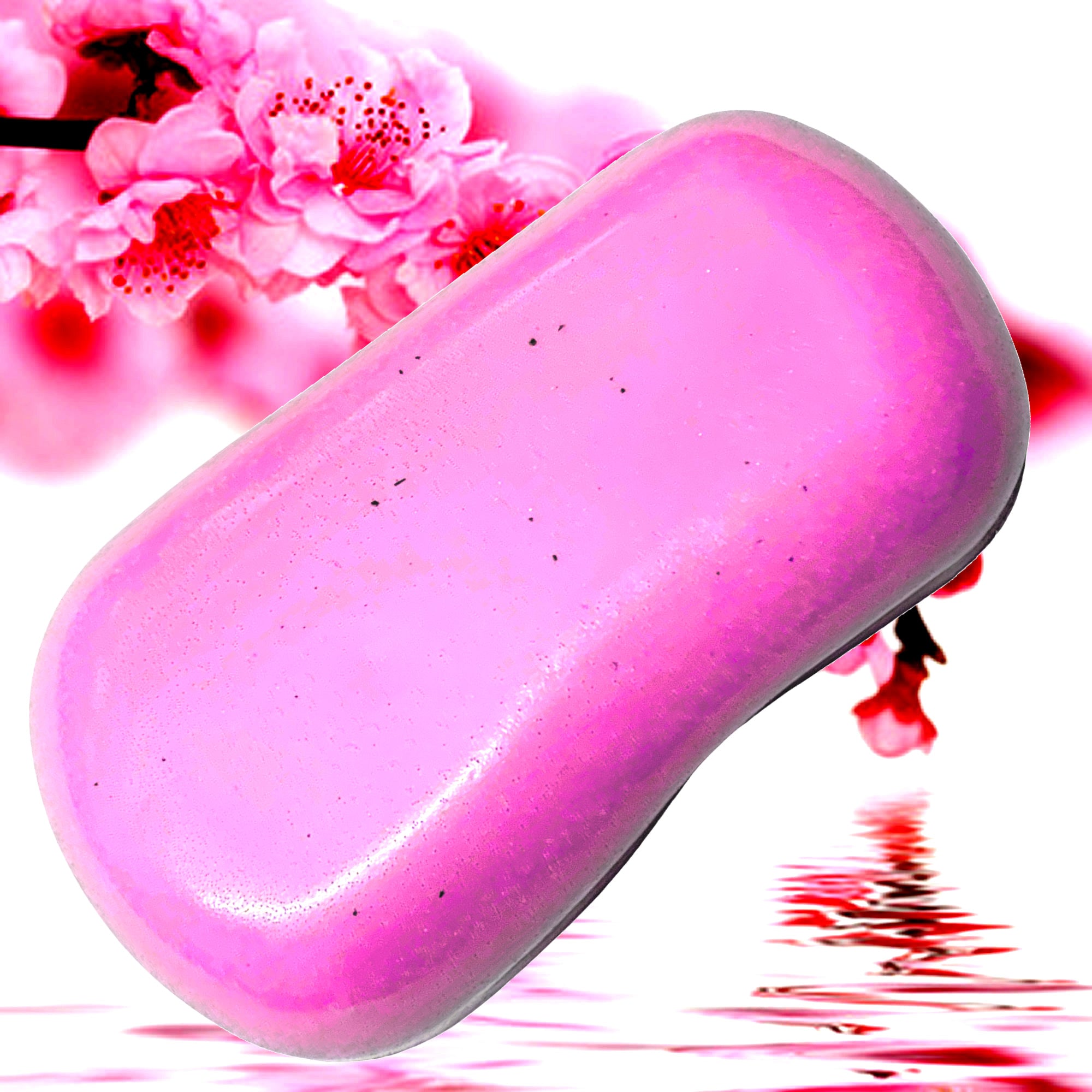 Musk Cherry Blossoms Vegan Soap Bars Plant-Based Cruelty-Free Handcrafted