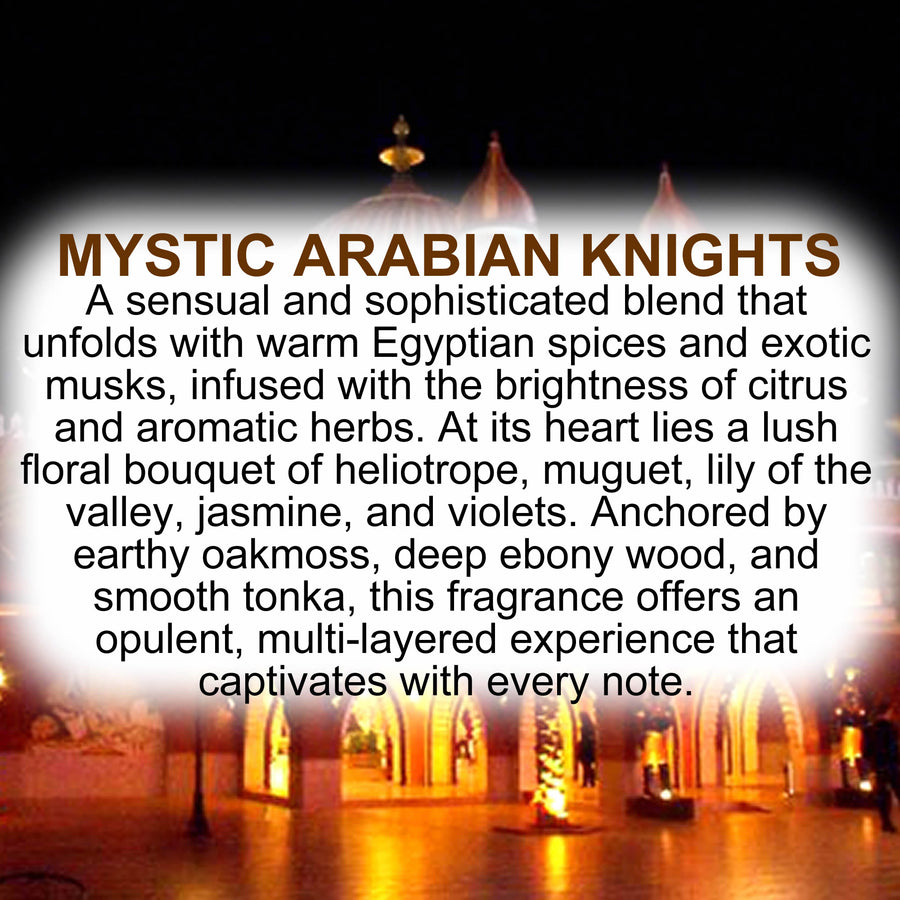 Mystic Arabian Knights Diffuser Fragrance Oil with Reeds – Vegan Cruelty-Free Home Aroma