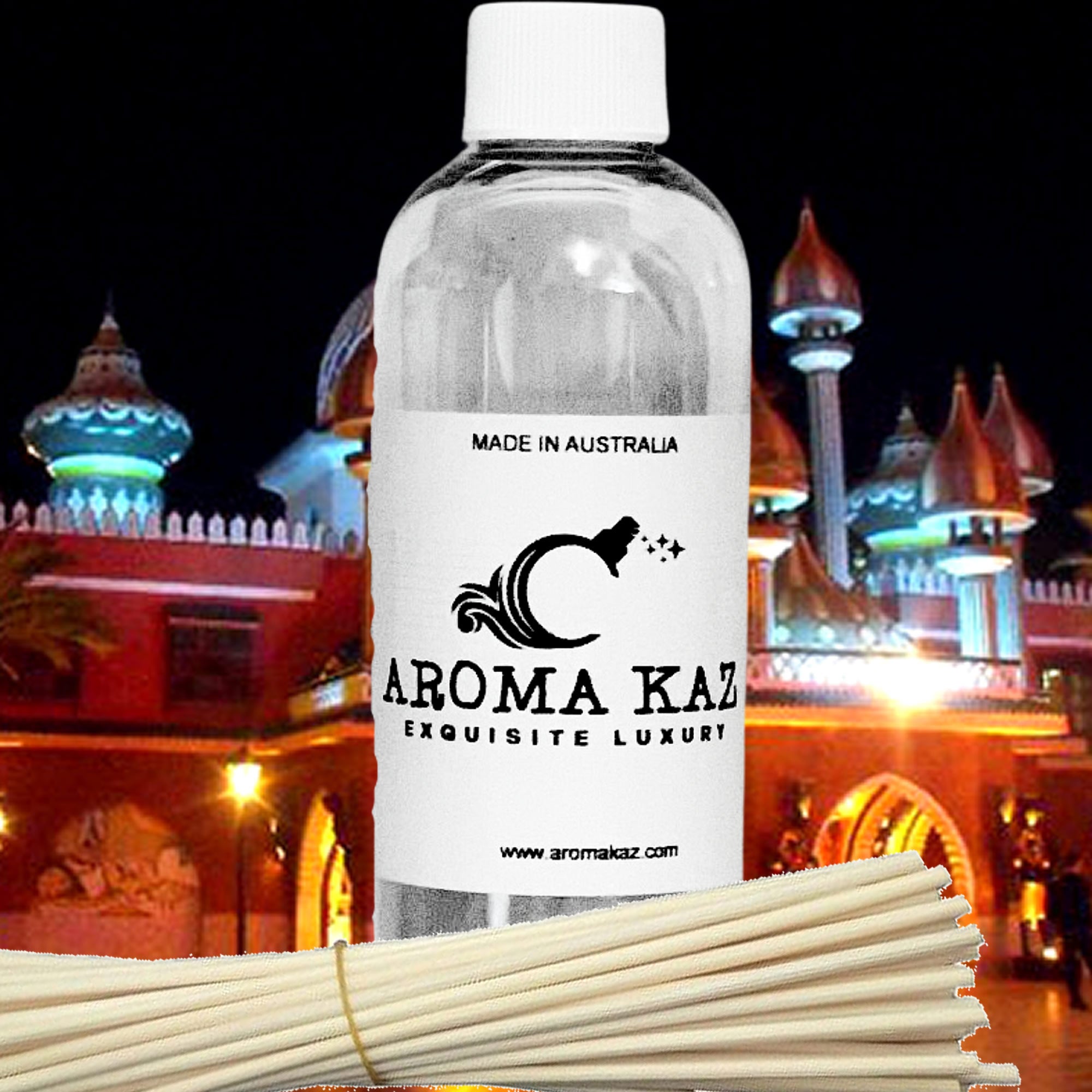 Mystic Arabian Knights Diffuser Fragrance Oil with Reeds – Vegan Cruelty-Free Home Aroma