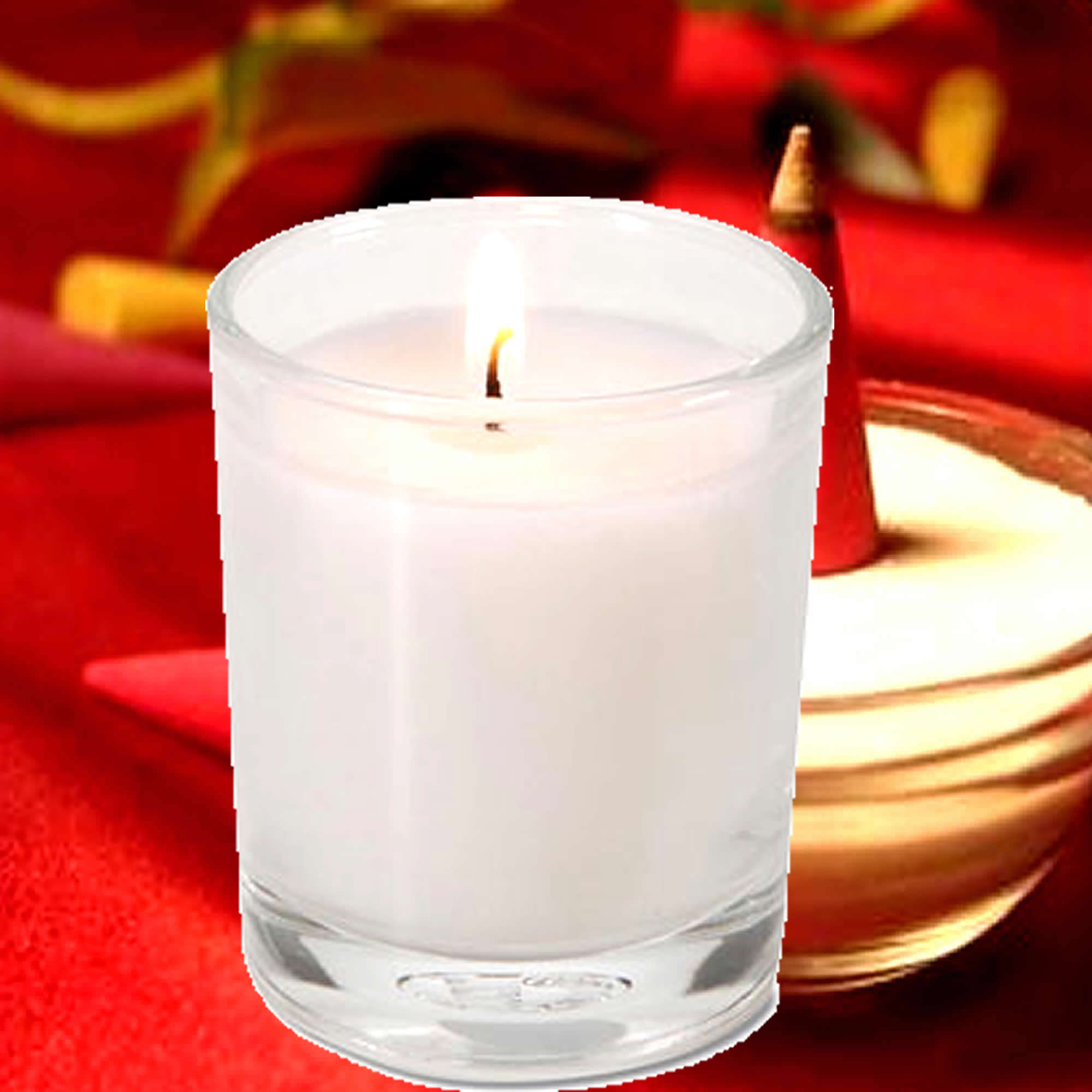 Nag Champa Eco Soy Votive Candles – Clean Burn, Plant-Based, Vegan & Pet Safe