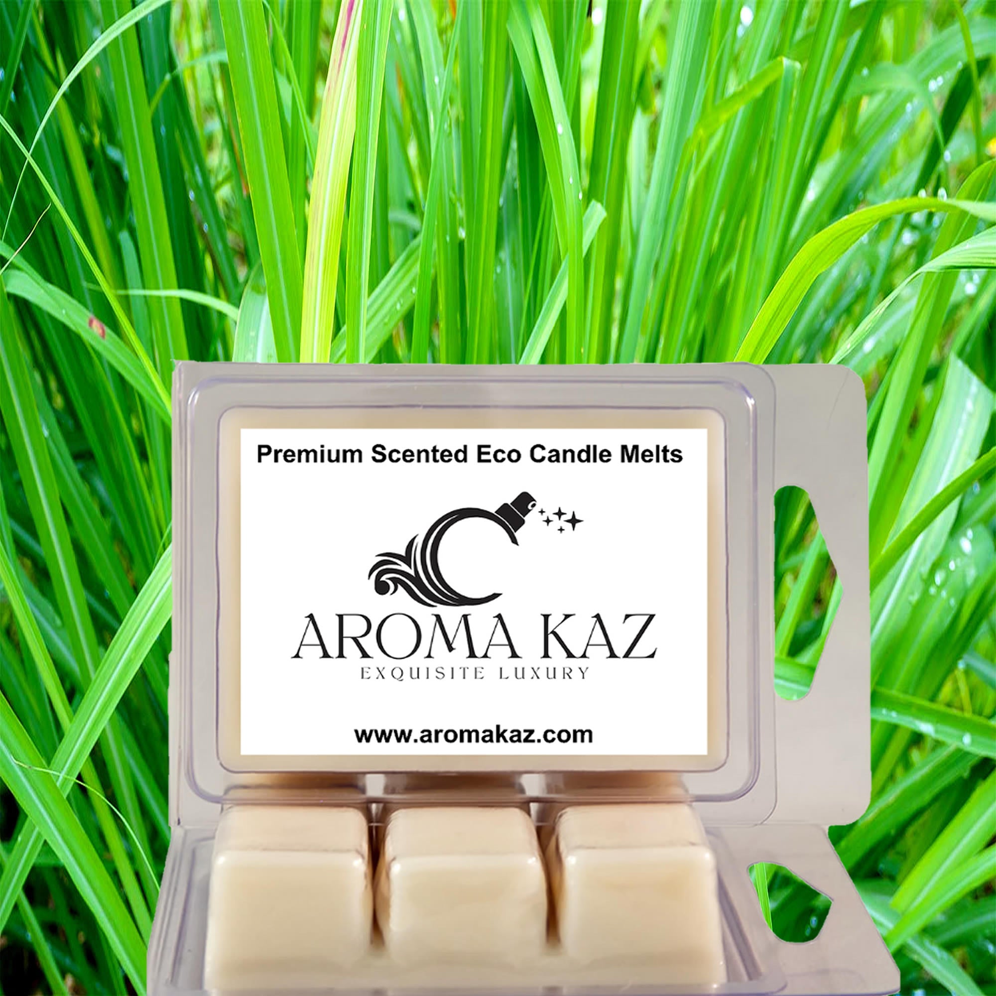 Natural Citronella eco soy wax melts – vegan, cruelty-free featuring crisp fresh citronella, handmade in Australia.