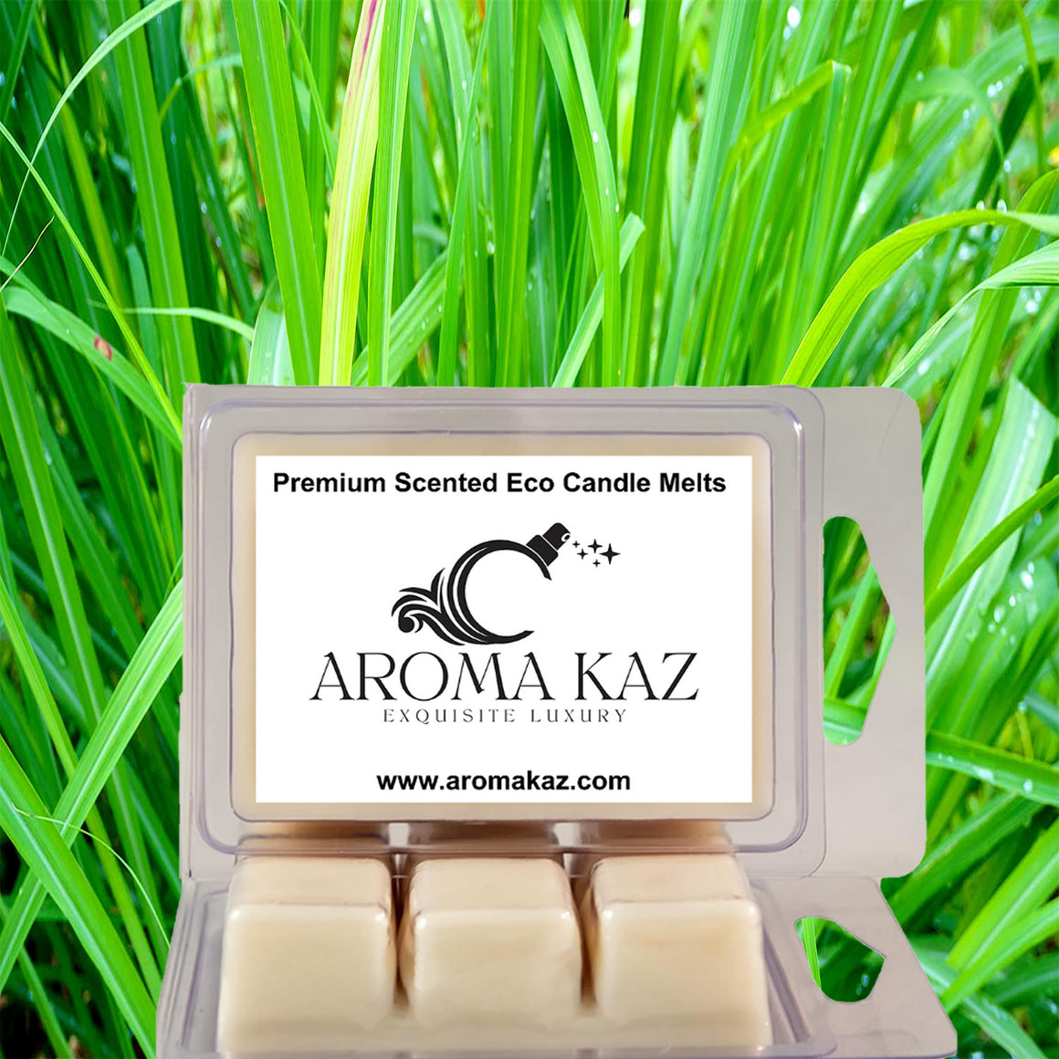 Natural Citronella eco soy wax melts – vegan, cruelty-free featuring crisp fresh citronella, handmade in Australia.