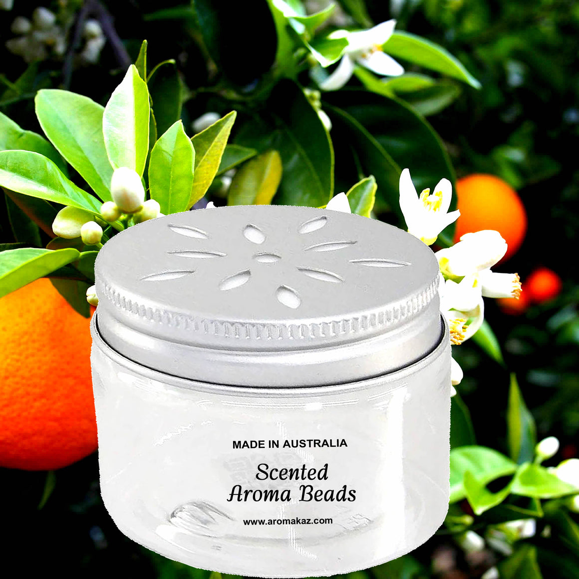 Neroli Orange Blossoms Air Freshener Aroma Beads - Room, Car, Pantry, Pet Areas, Linen