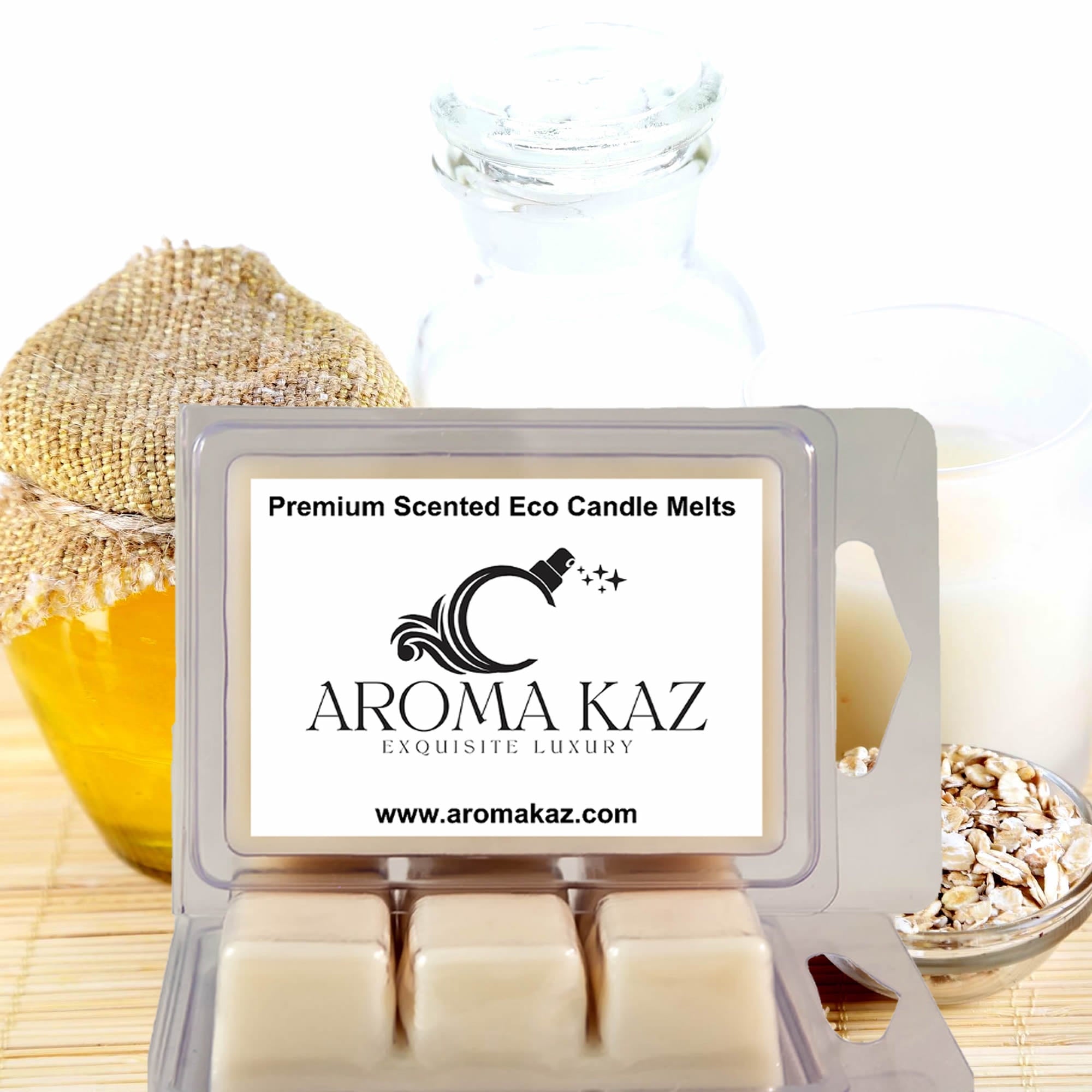 Oatmeal Milk & Honey Soy Wax Melts – Hand-Poured, Plant-Based & Vegan