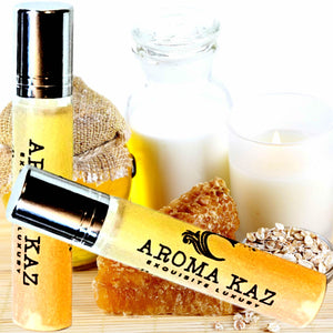 Oatmeal Milk & Honey Roll-On Perfume Plant-Based Vegan Cruelty Free