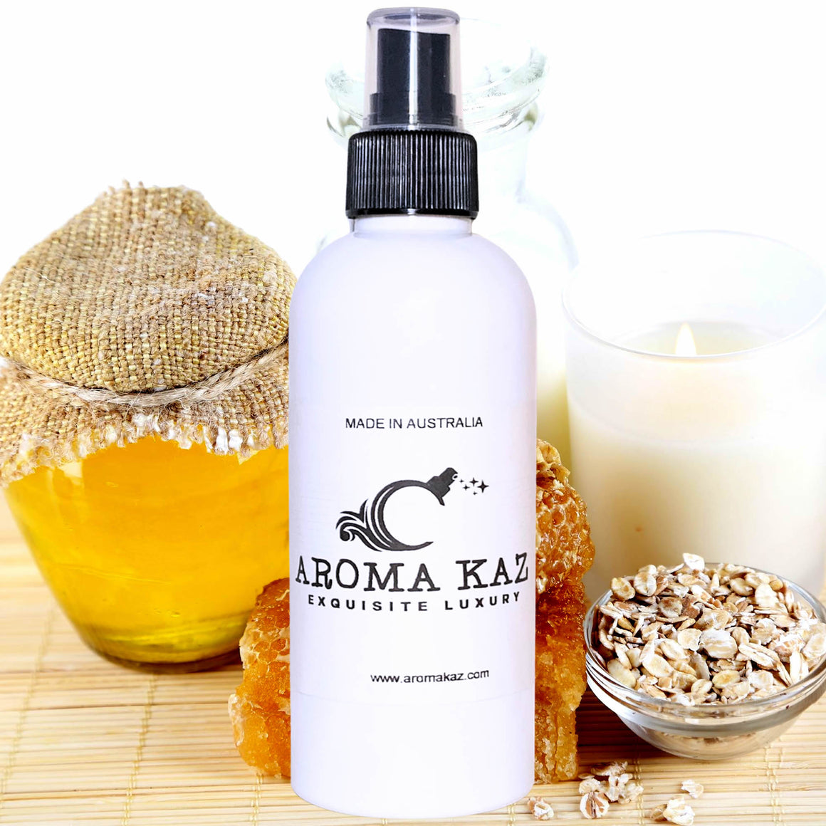Oatmeal Milk & Honey Room/Linen Spray Plant-Based Vegan Cruelty-Free Pet Safe